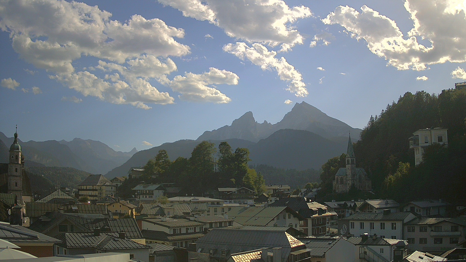 Archiv Foto Webcam Zentrum von Berchtesgaden