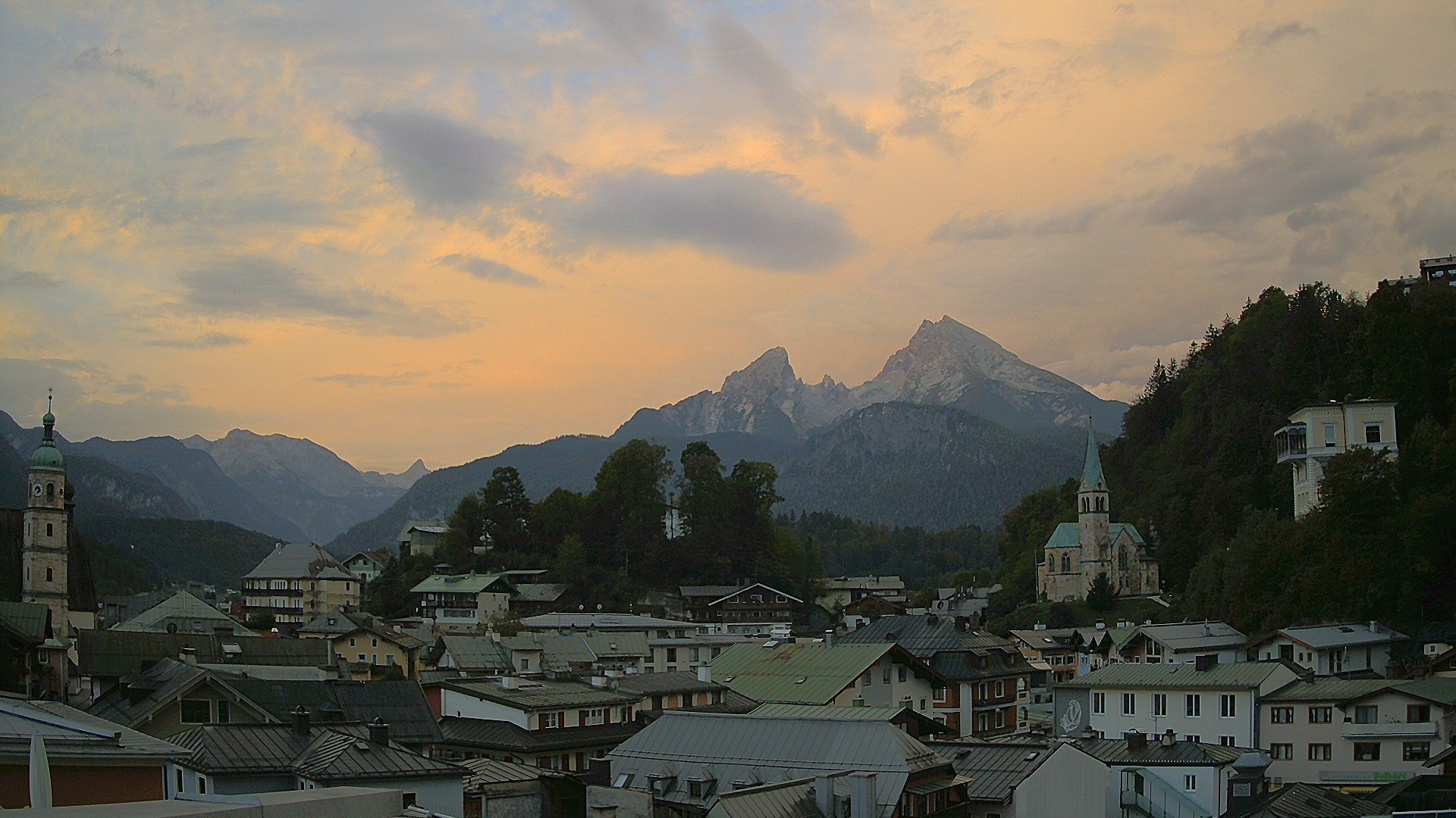 Archiv Foto Webcam Zentrum von Berchtesgaden