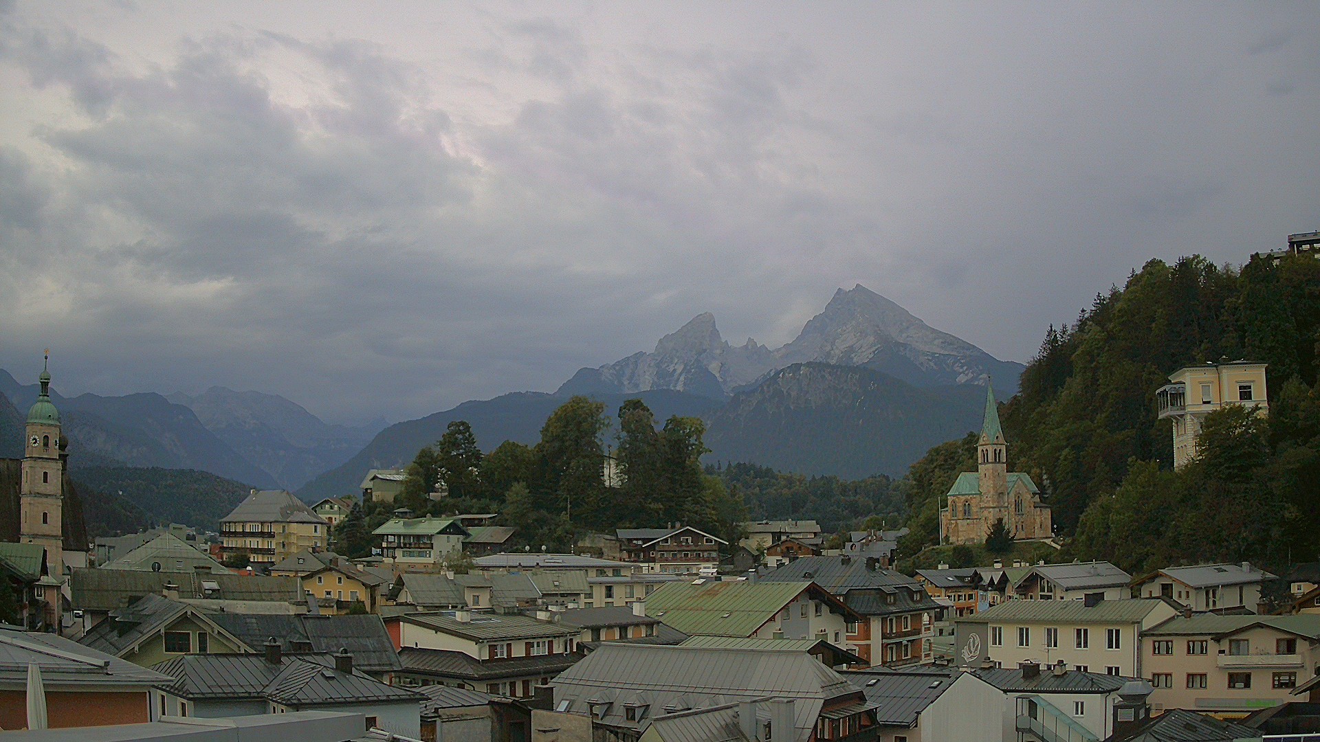 Archiv Foto Webcam Zentrum von Berchtesgaden