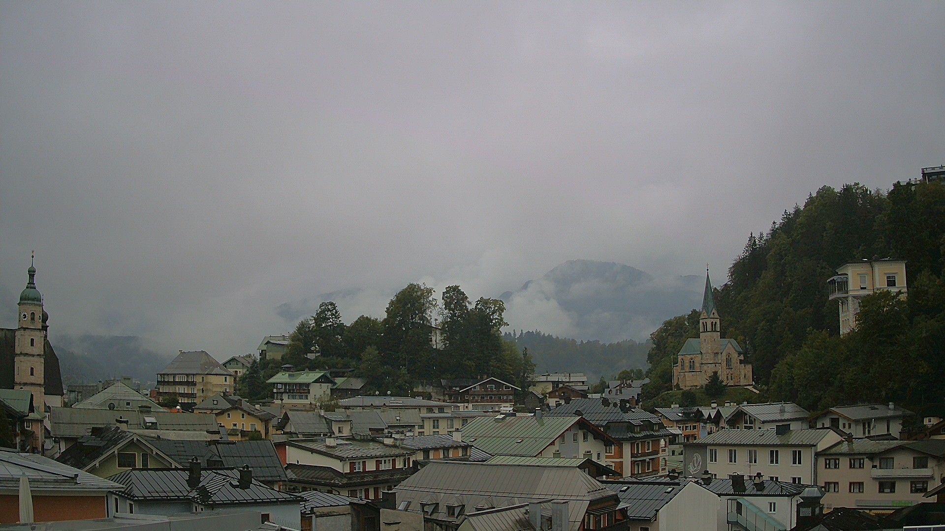 Archiv Foto Webcam Zentrum von Berchtesgaden