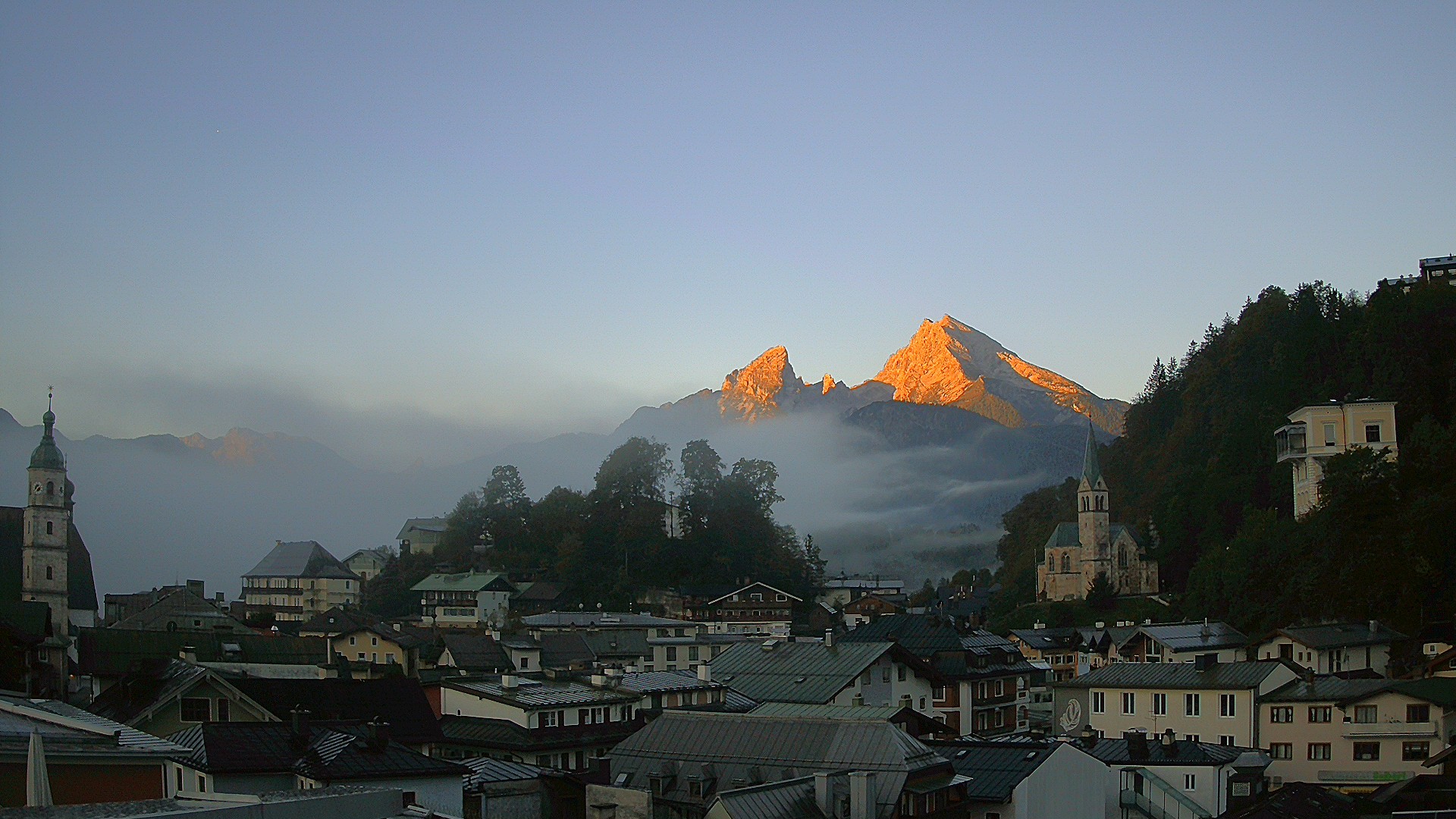 Archiv Foto Webcam Zentrum von Berchtesgaden