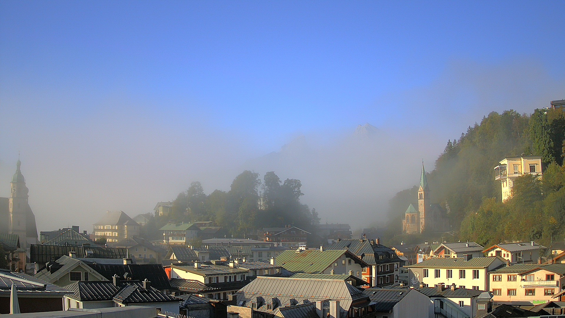 Archiv Foto Webcam Zentrum von Berchtesgaden
