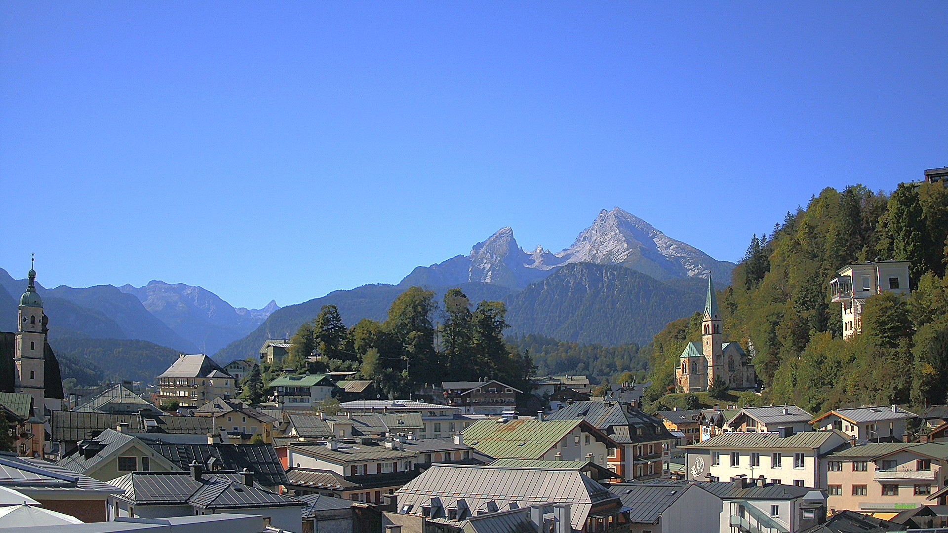 Archiv Foto Webcam Zentrum von Berchtesgaden
