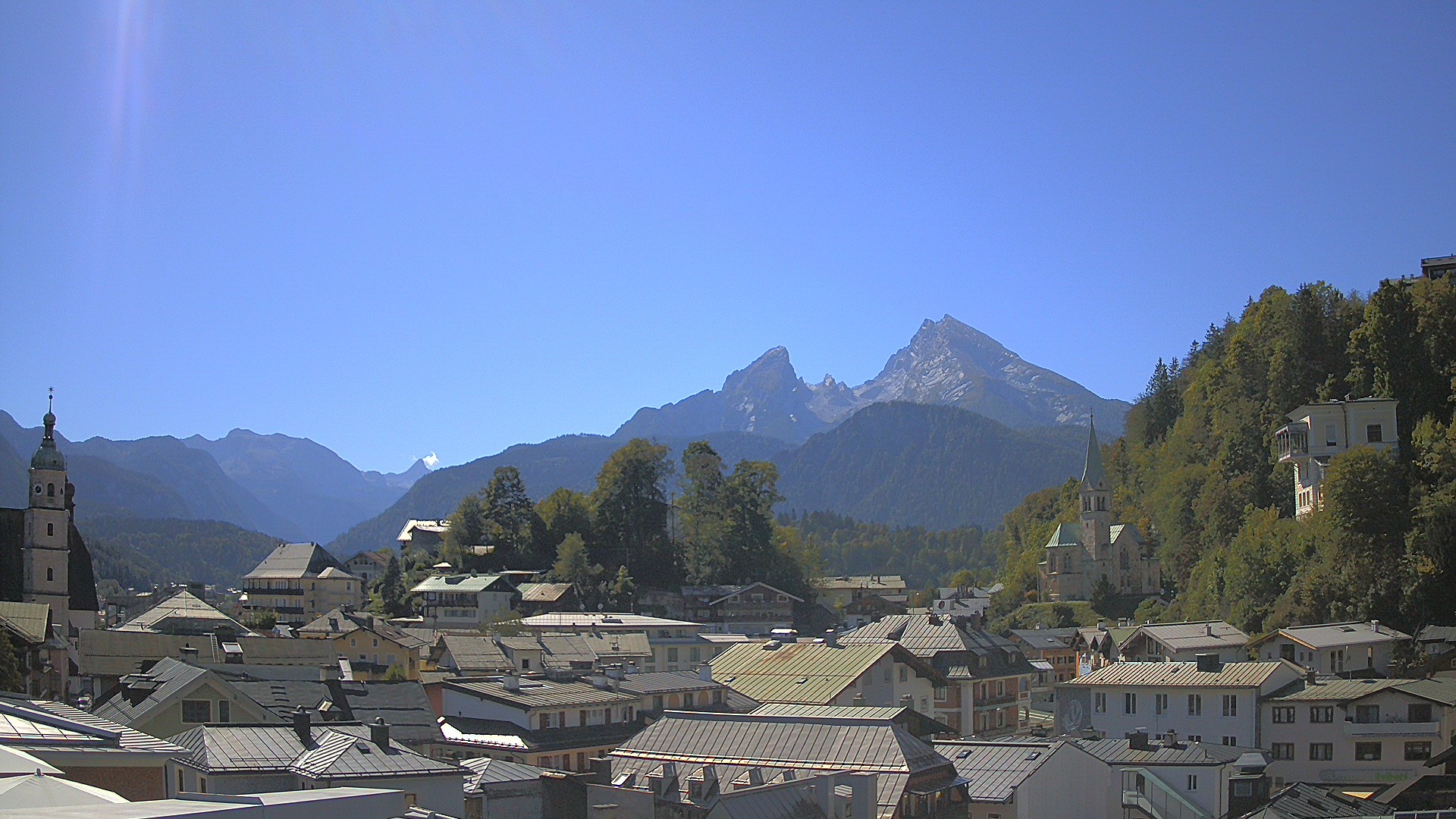 Archiv Foto Webcam Zentrum von Berchtesgaden