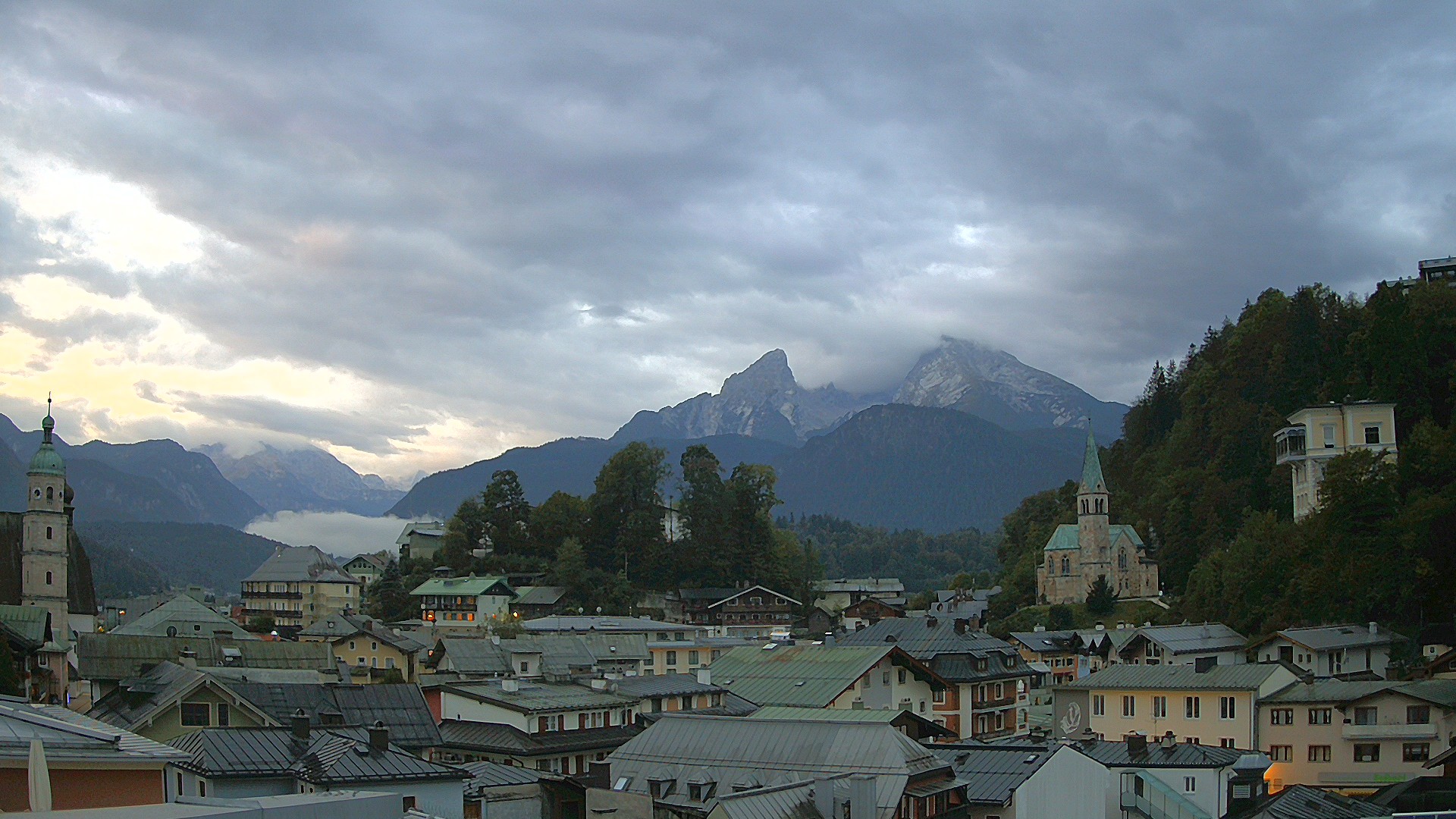 Archiv Foto Webcam Zentrum von Berchtesgaden