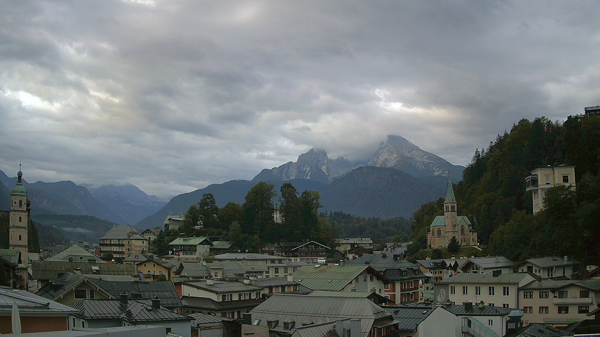 Archiv Foto Webcam Zentrum von Berchtesgaden