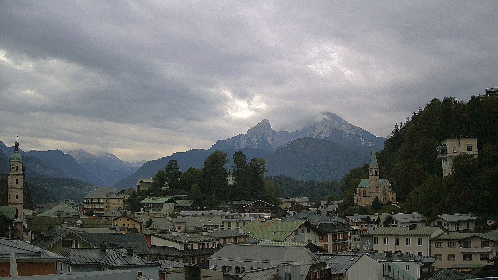 Archiv Foto Webcam Zentrum von Berchtesgaden