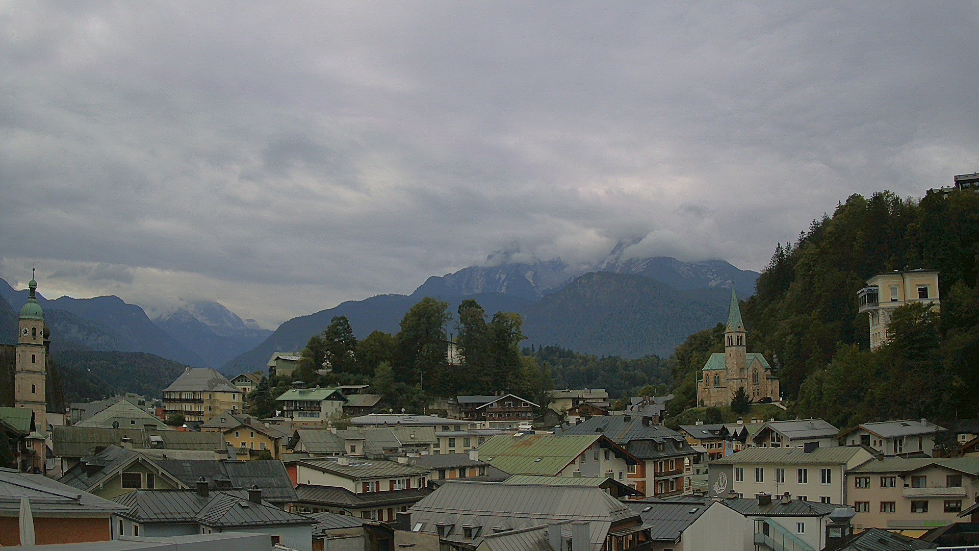 Archiv Foto Webcam Zentrum von Berchtesgaden