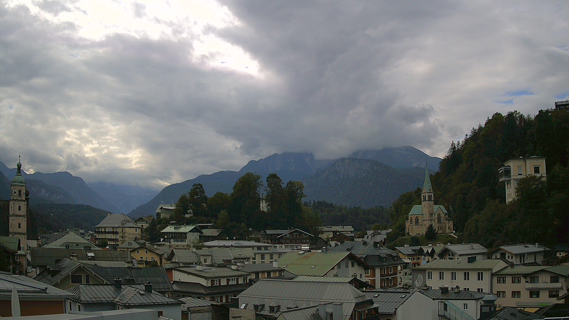 Archiv Foto Webcam Zentrum von Berchtesgaden