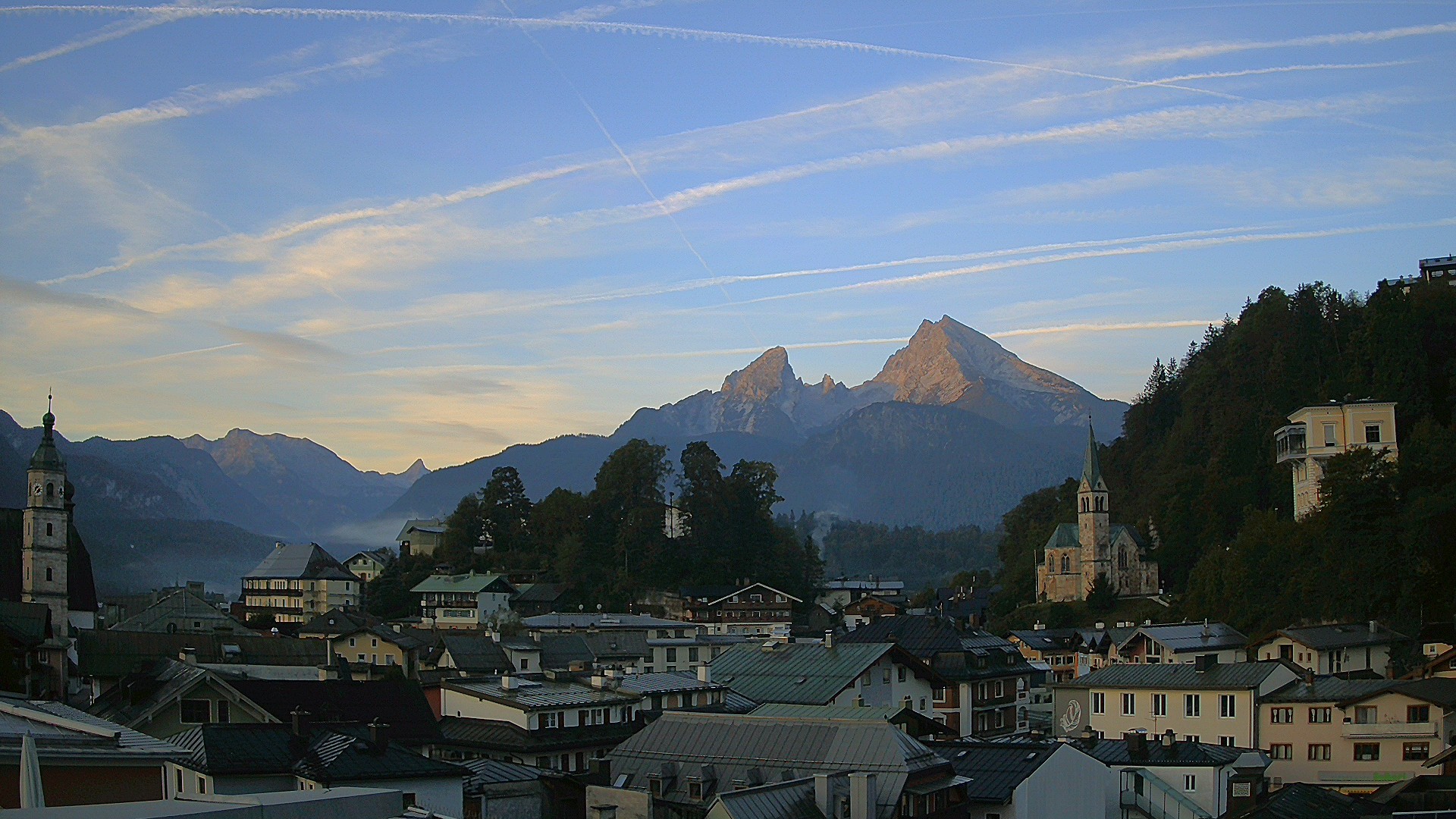 Archiv Foto Webcam Zentrum von Berchtesgaden