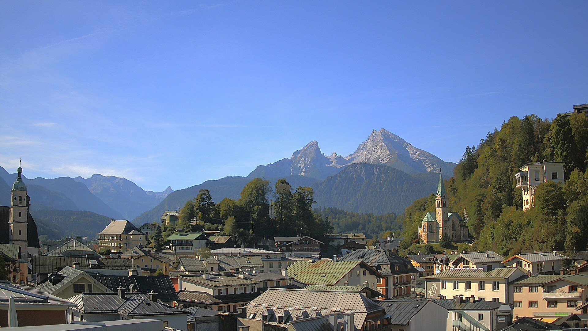 Archiv Foto Webcam Zentrum von Berchtesgaden