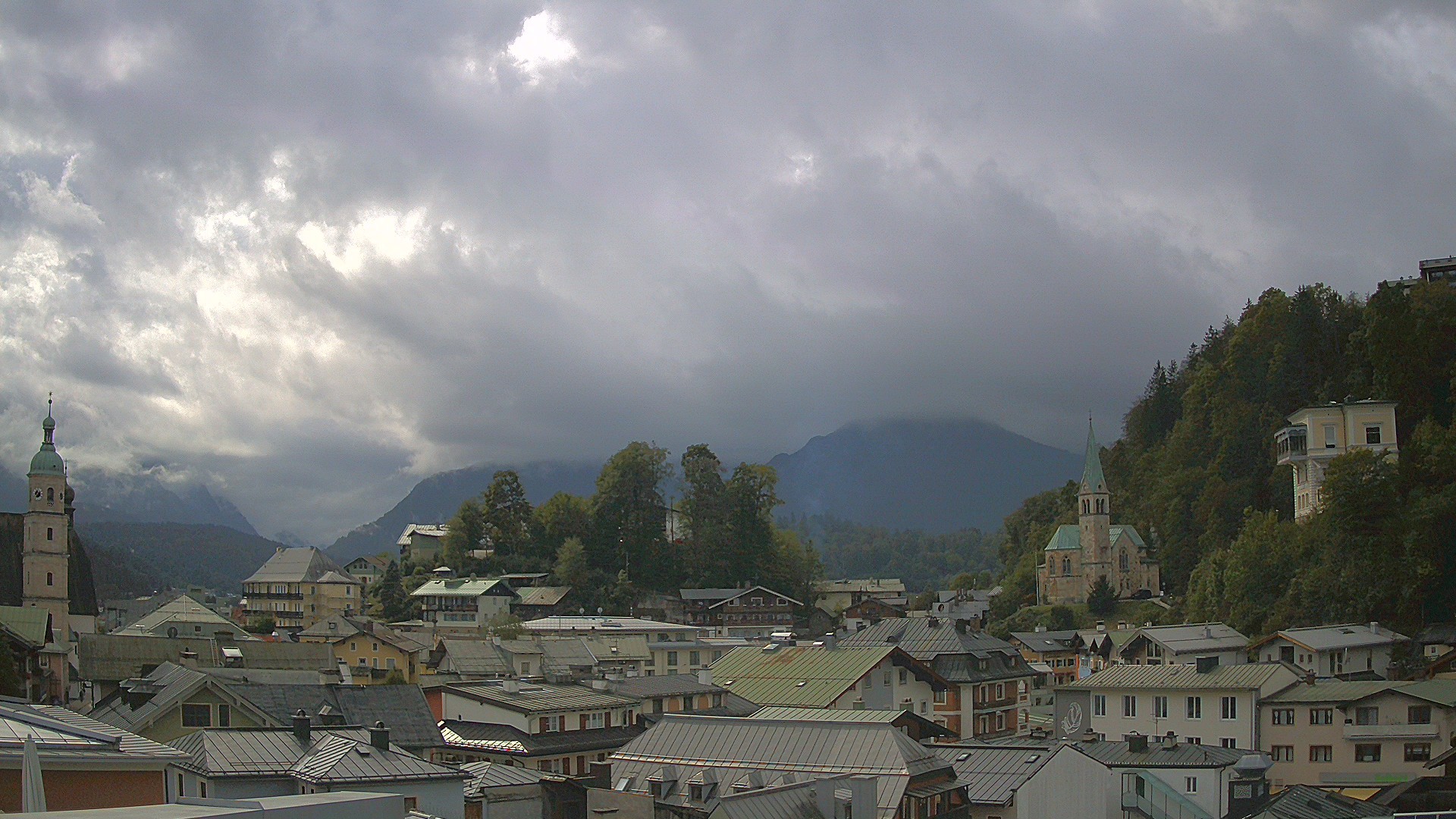 Archiv Foto Webcam Zentrum von Berchtesgaden