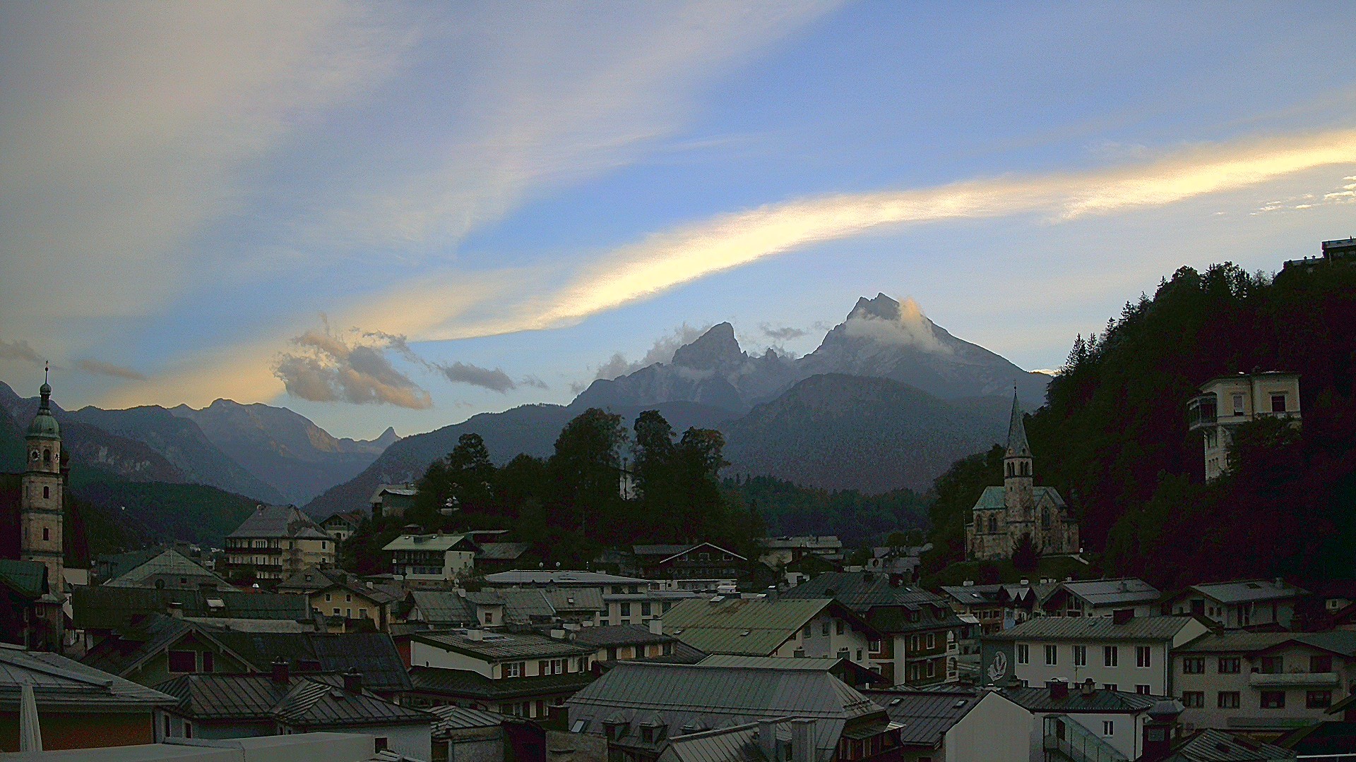 Archiv Foto Webcam Zentrum von Berchtesgaden