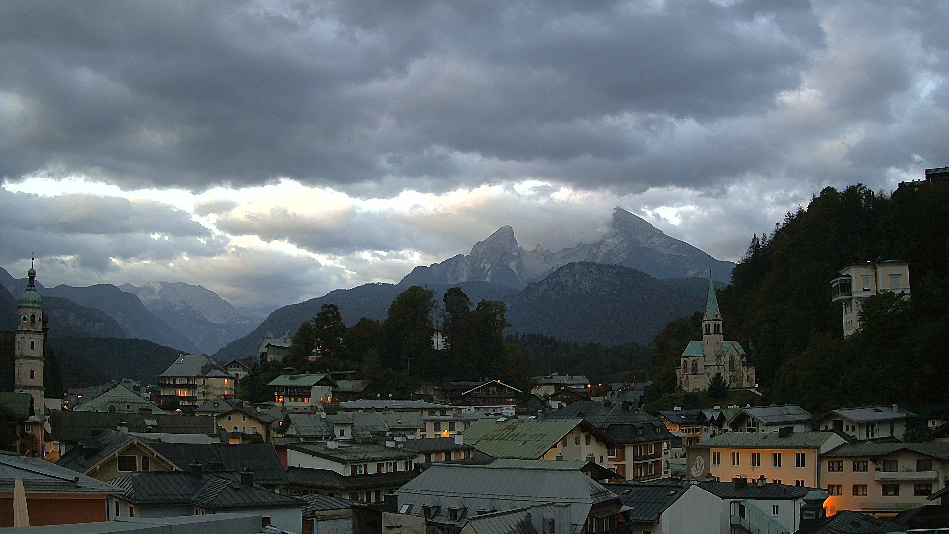 Archiv Foto Webcam Zentrum von Berchtesgaden
