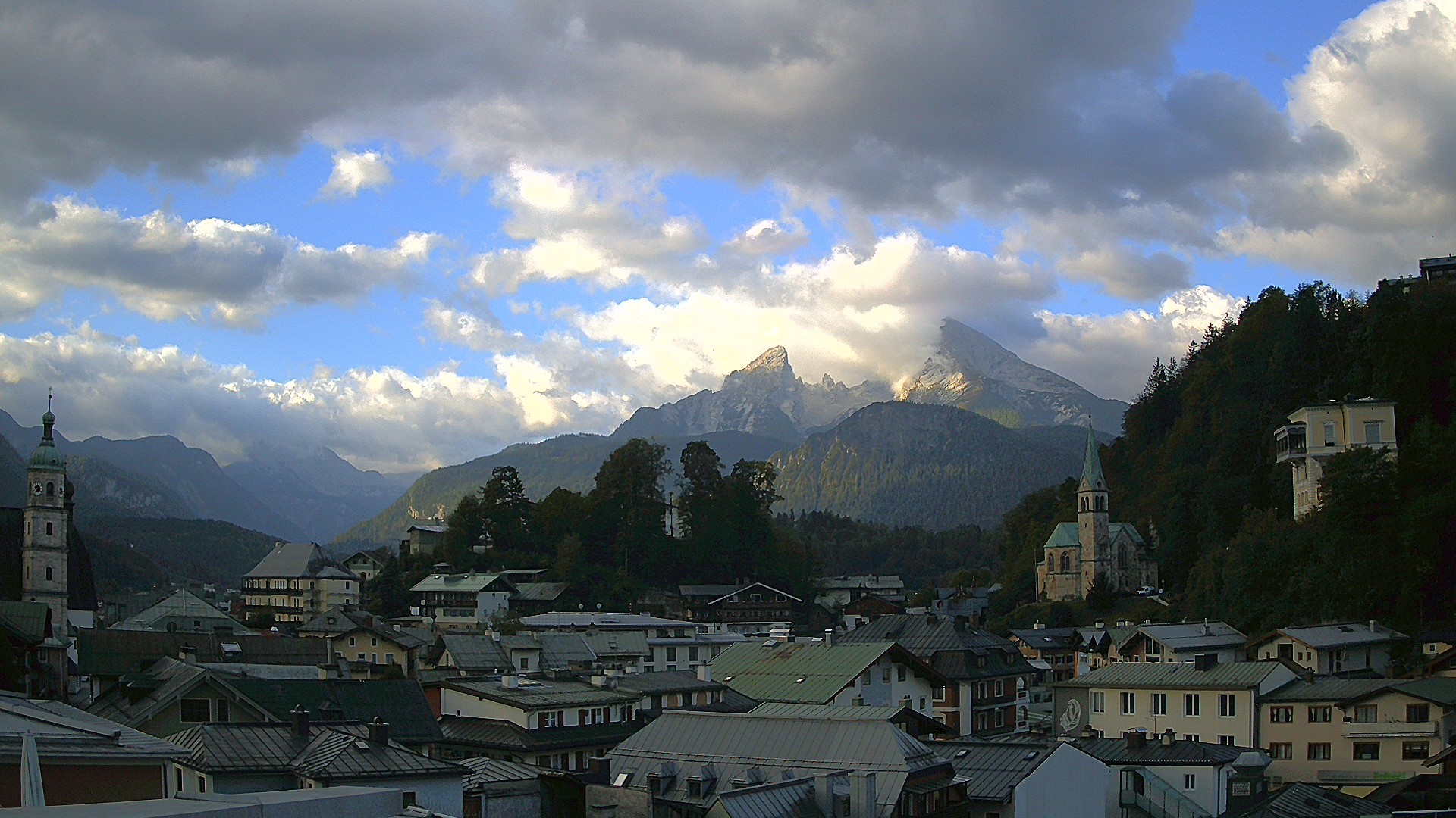 Archiv Foto Webcam Zentrum von Berchtesgaden