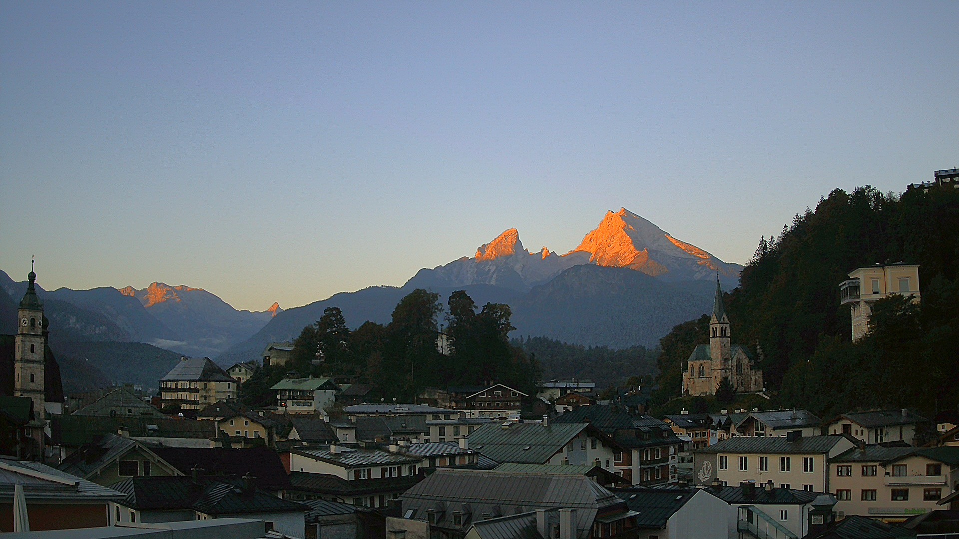 Archiv Foto Webcam Zentrum von Berchtesgaden