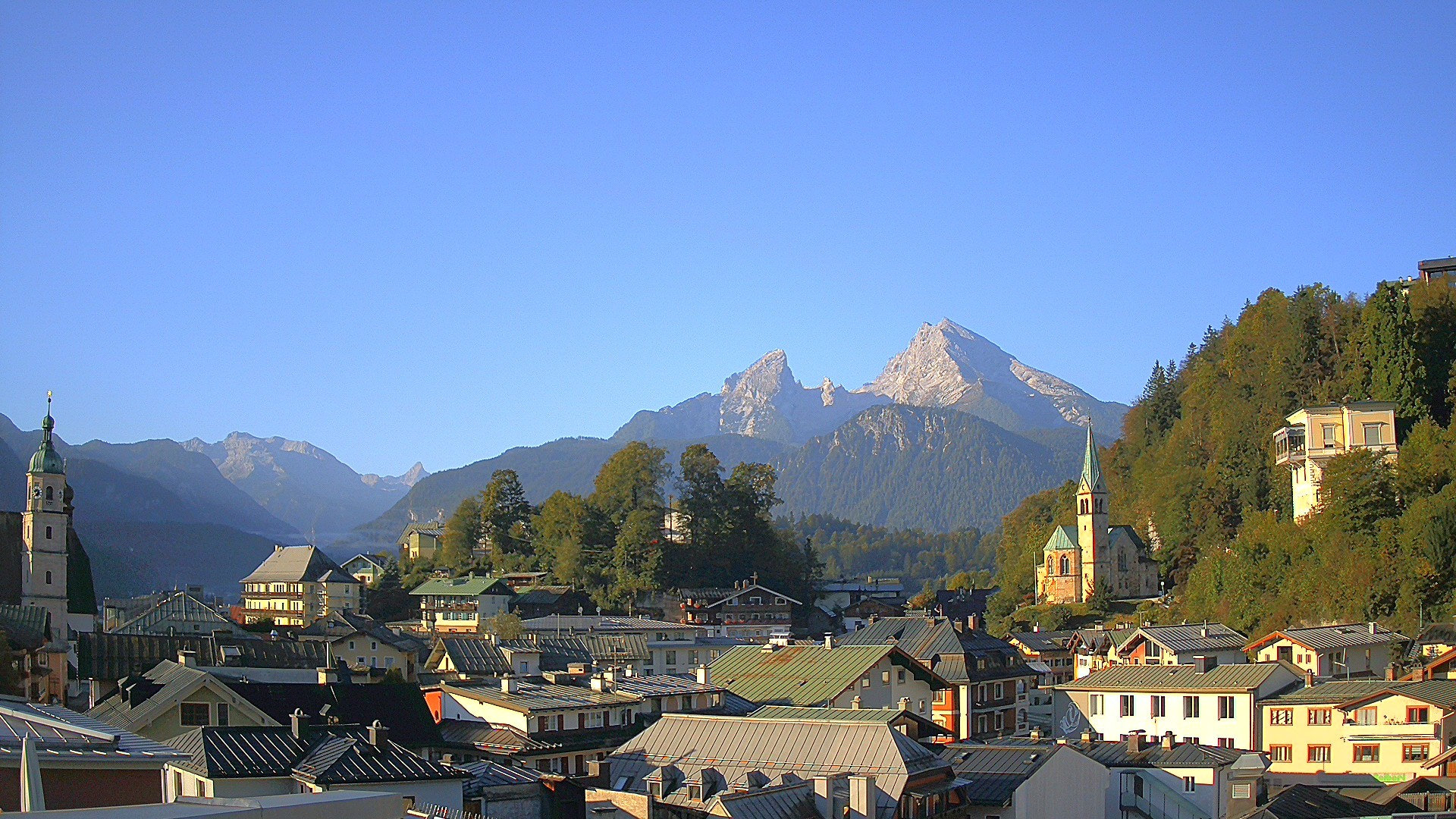 Archiv Foto Webcam Zentrum von Berchtesgaden