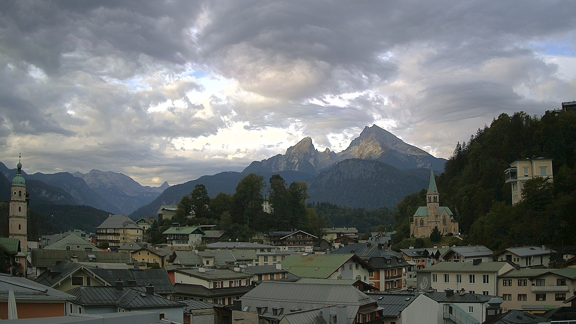 Archiv Foto Webcam Zentrum von Berchtesgaden