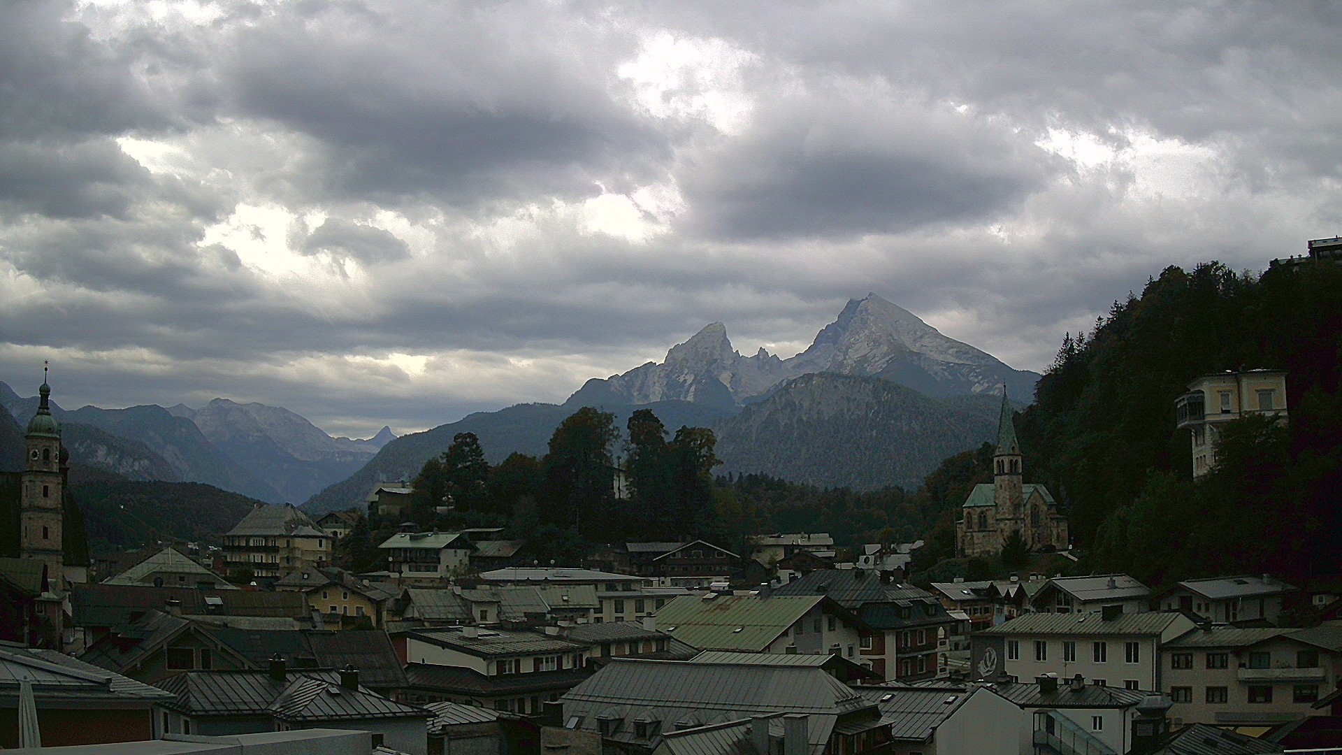 Archiv Foto Webcam Zentrum von Berchtesgaden