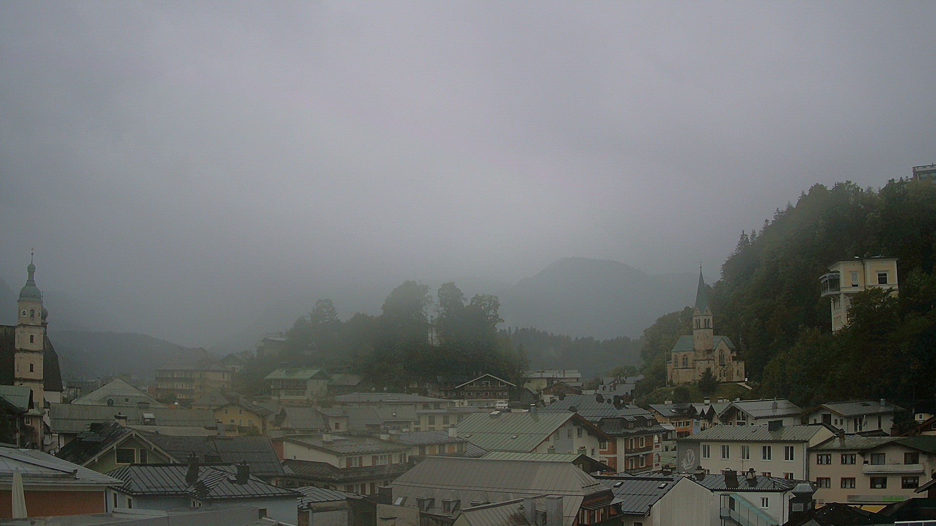 Archiv Foto Webcam Zentrum von Berchtesgaden