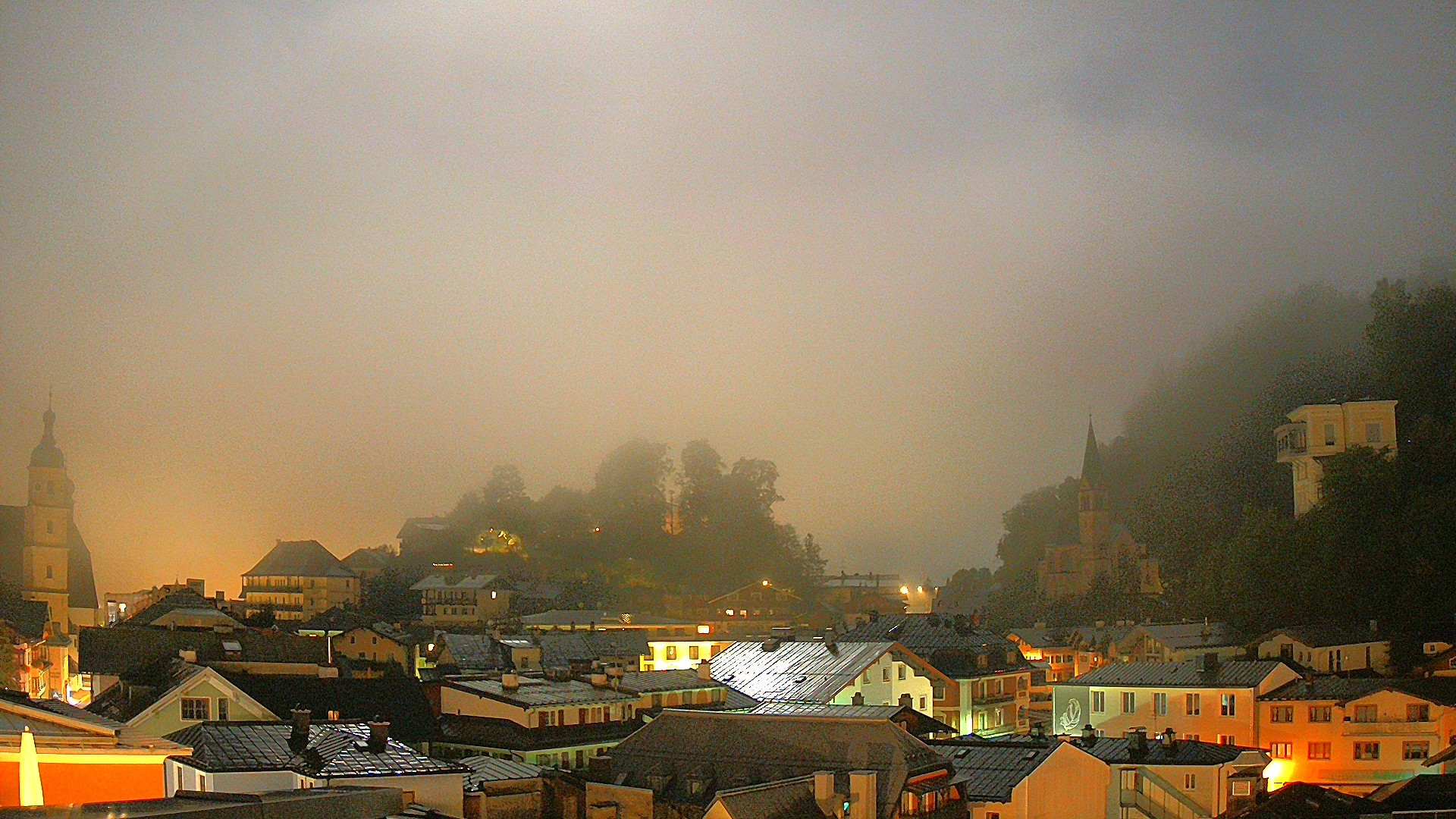 Archived image Webcam Berchtesgaden - City Centre