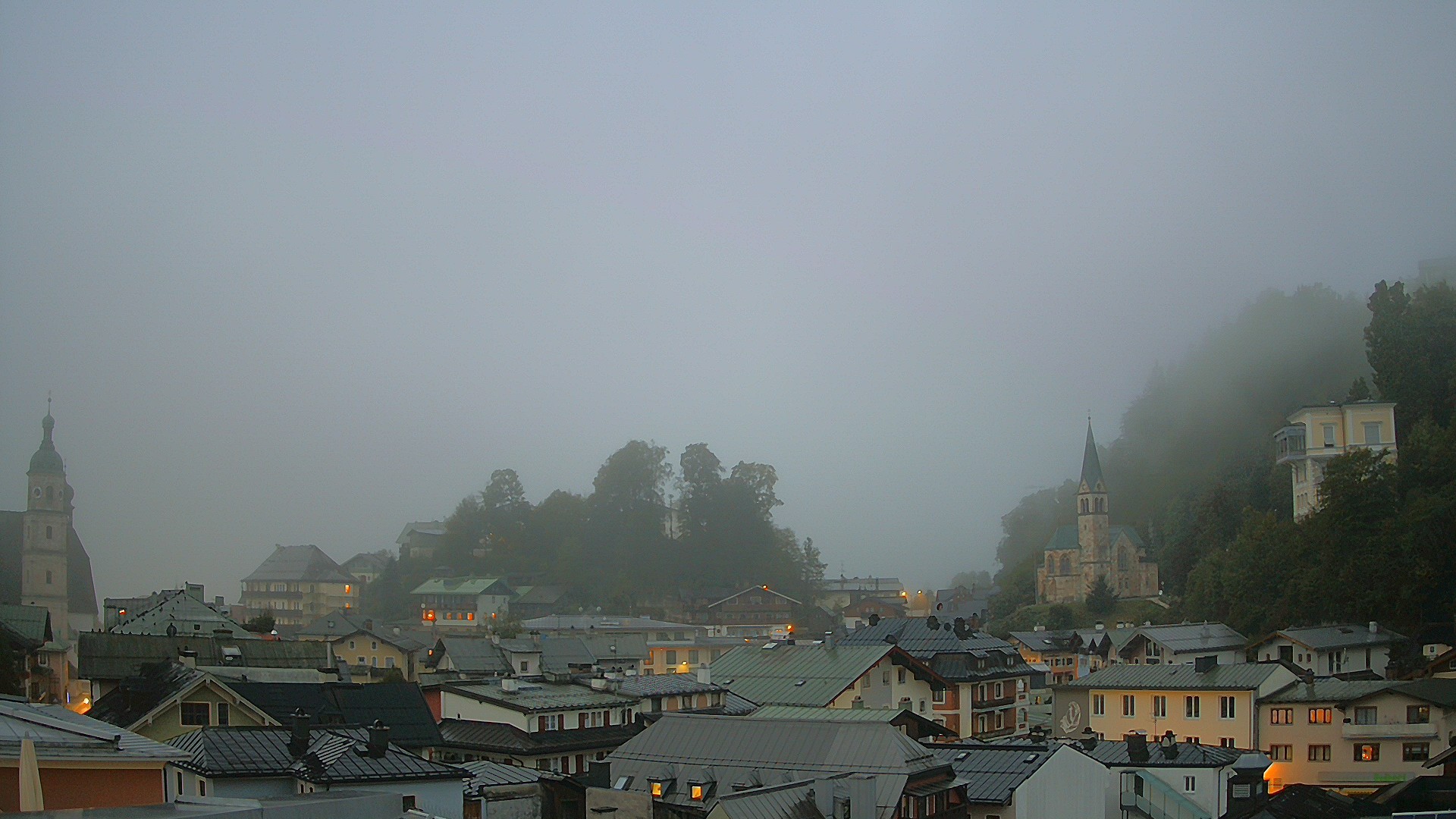 Archived image Webcam Berchtesgaden - City Centre