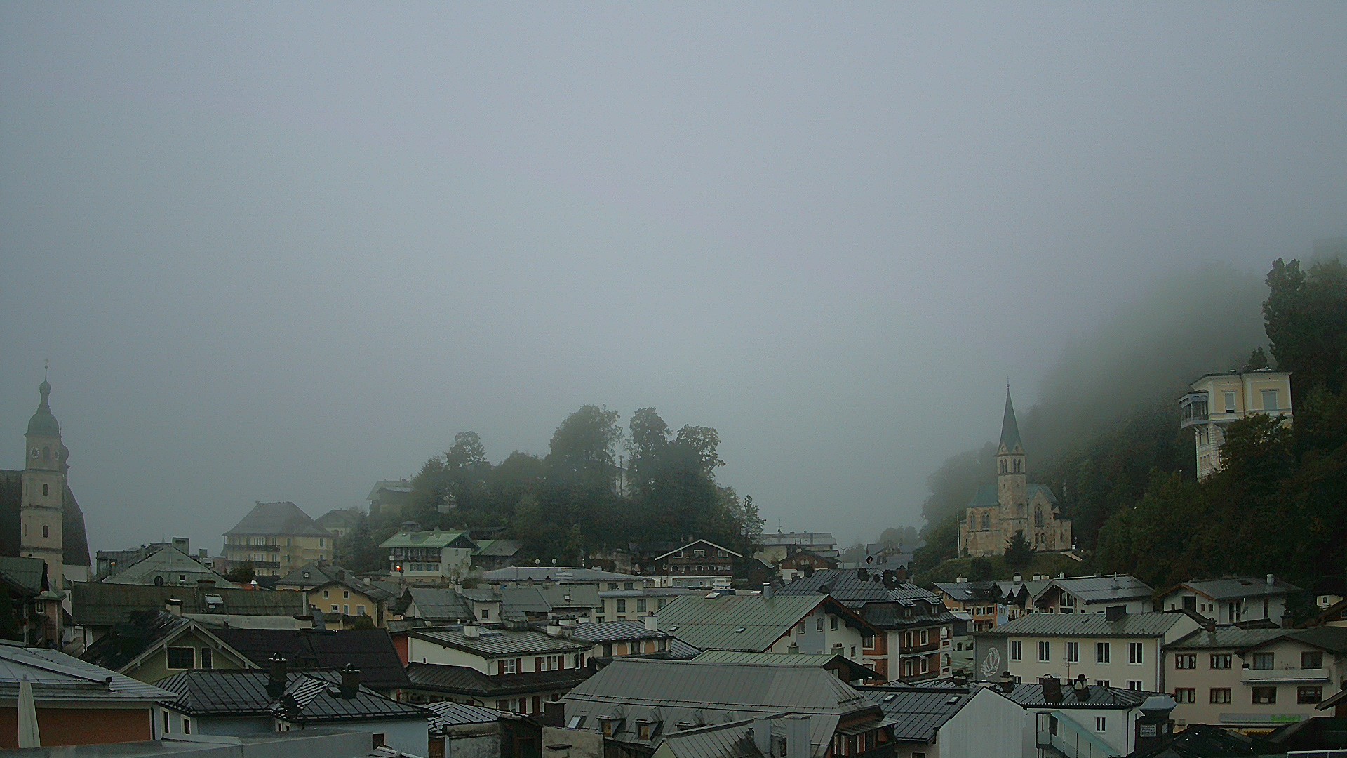 Archived image Webcam Berchtesgaden - City Centre