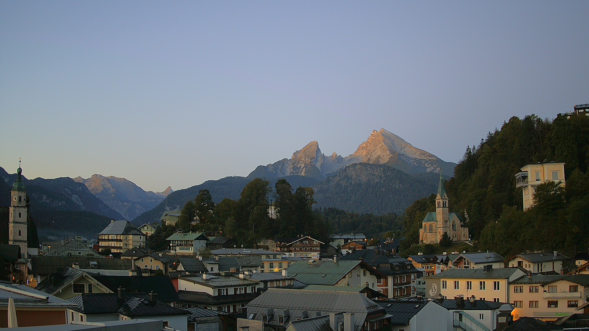 Archiv Foto Webcam Zentrum von Berchtesgaden
