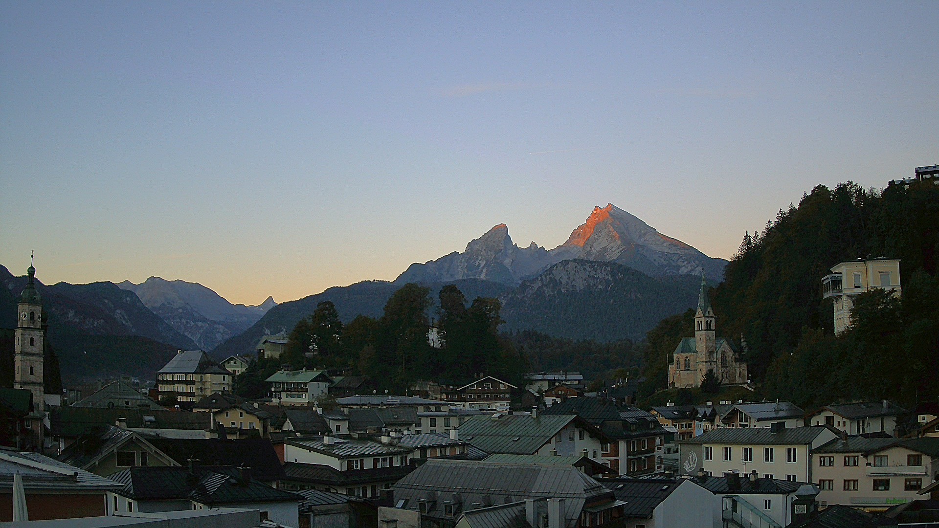 Archiv Foto Webcam Zentrum von Berchtesgaden