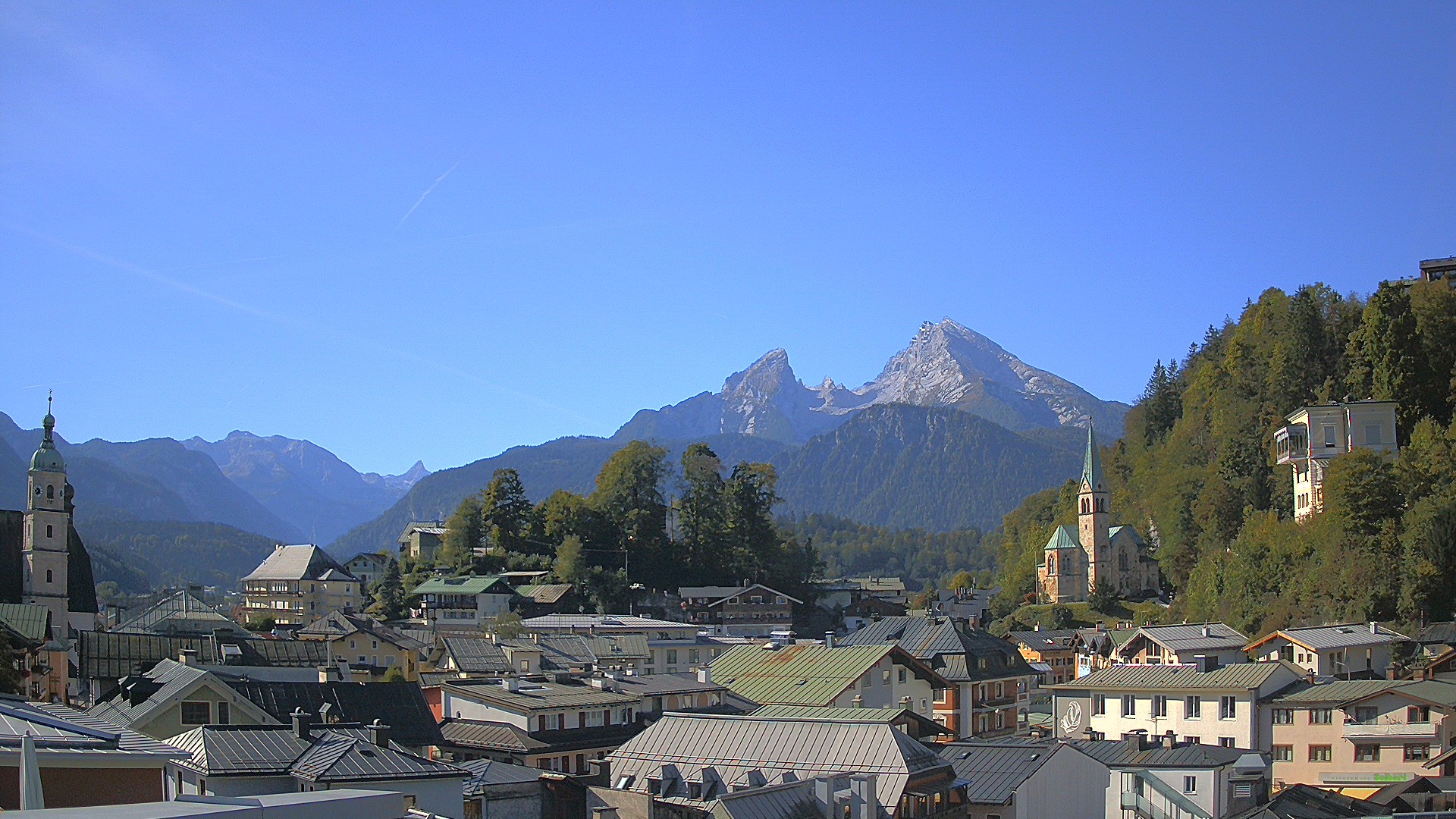Archiv Foto Webcam Zentrum von Berchtesgaden