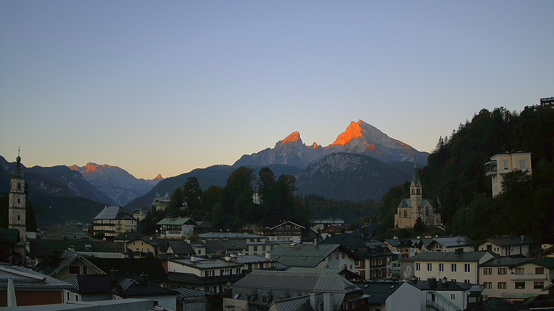 Archiv Foto Webcam Zentrum von Berchtesgaden