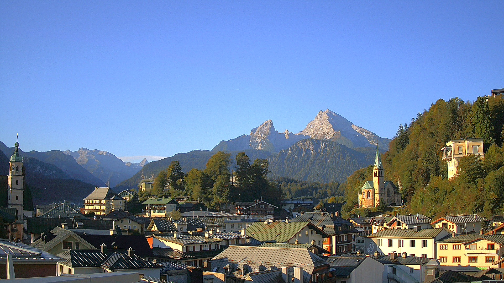 Archiv Foto Webcam Zentrum von Berchtesgaden