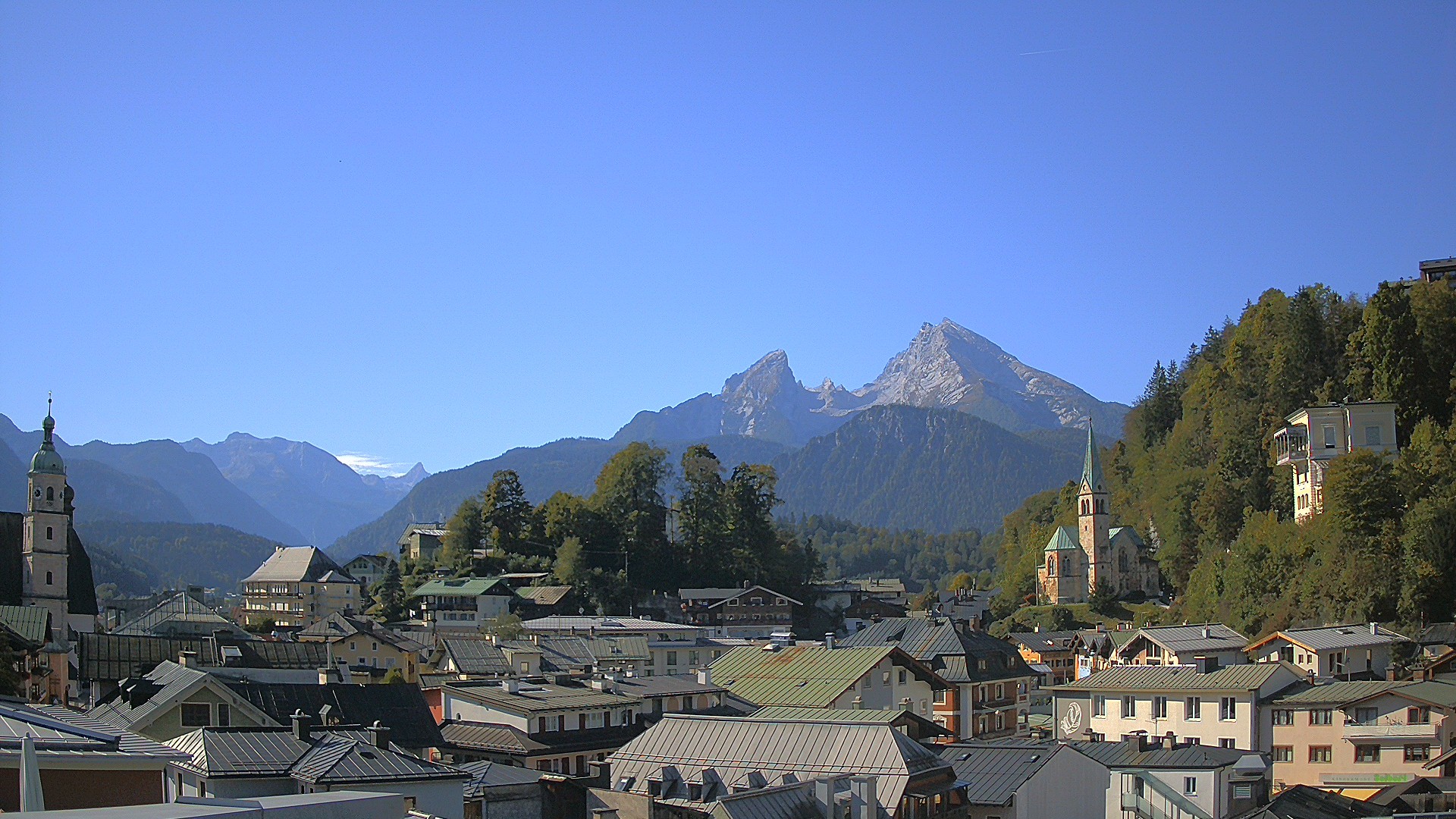Archiv Foto Webcam Zentrum von Berchtesgaden