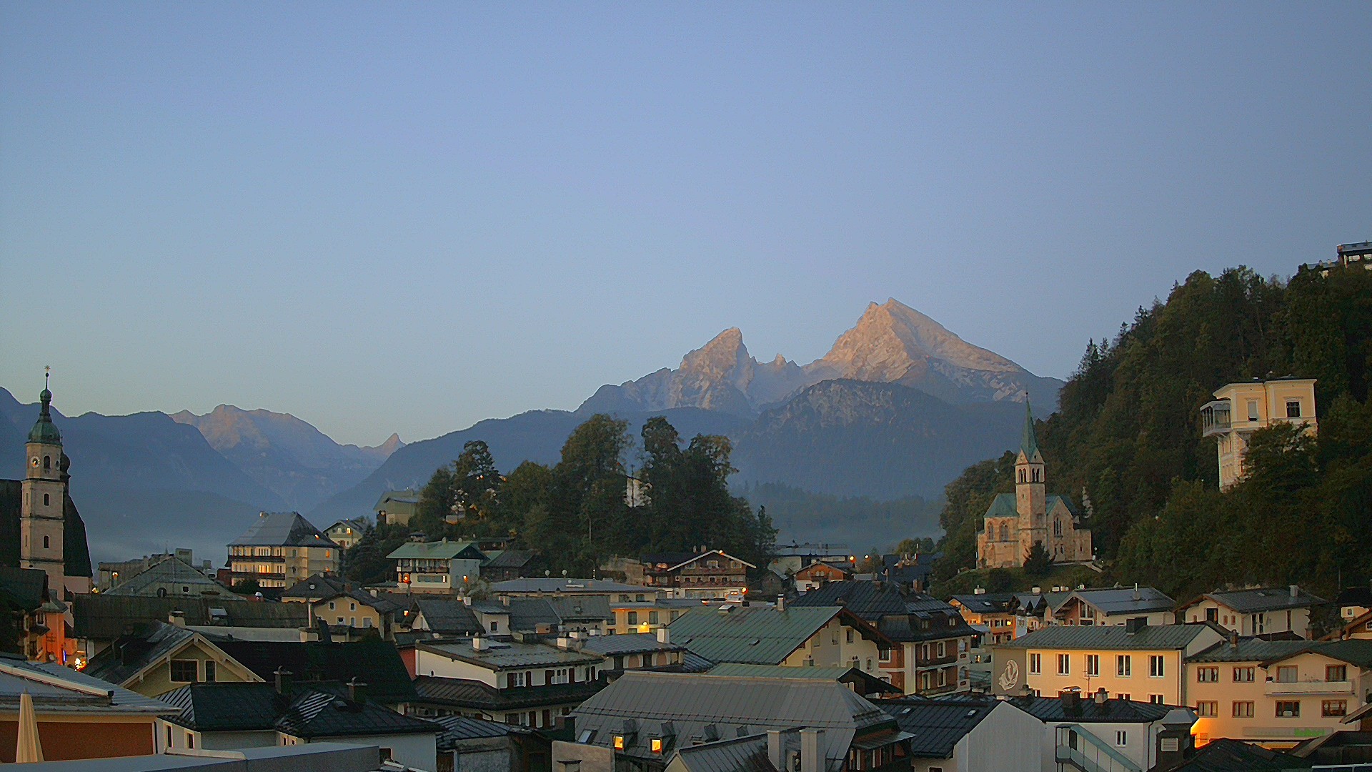 Archiv Foto Webcam Zentrum von Berchtesgaden