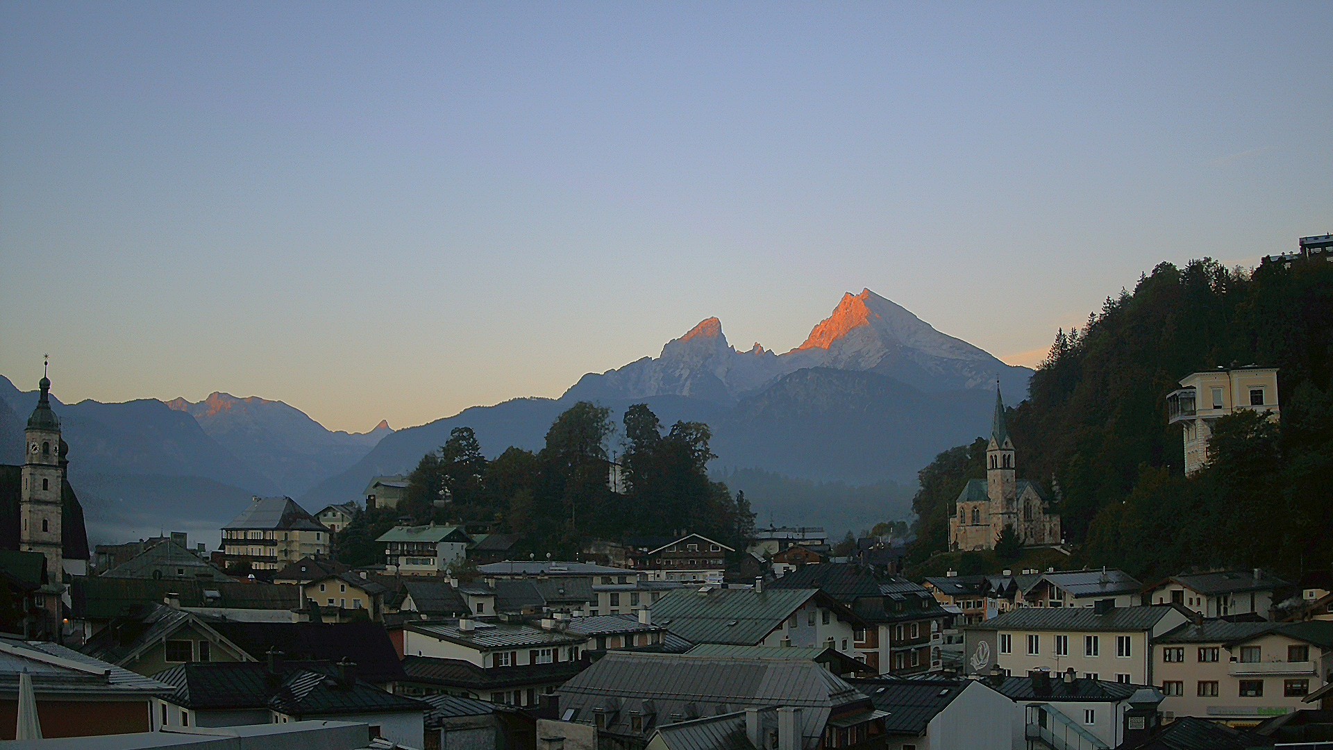 Archiv Foto Webcam Zentrum von Berchtesgaden