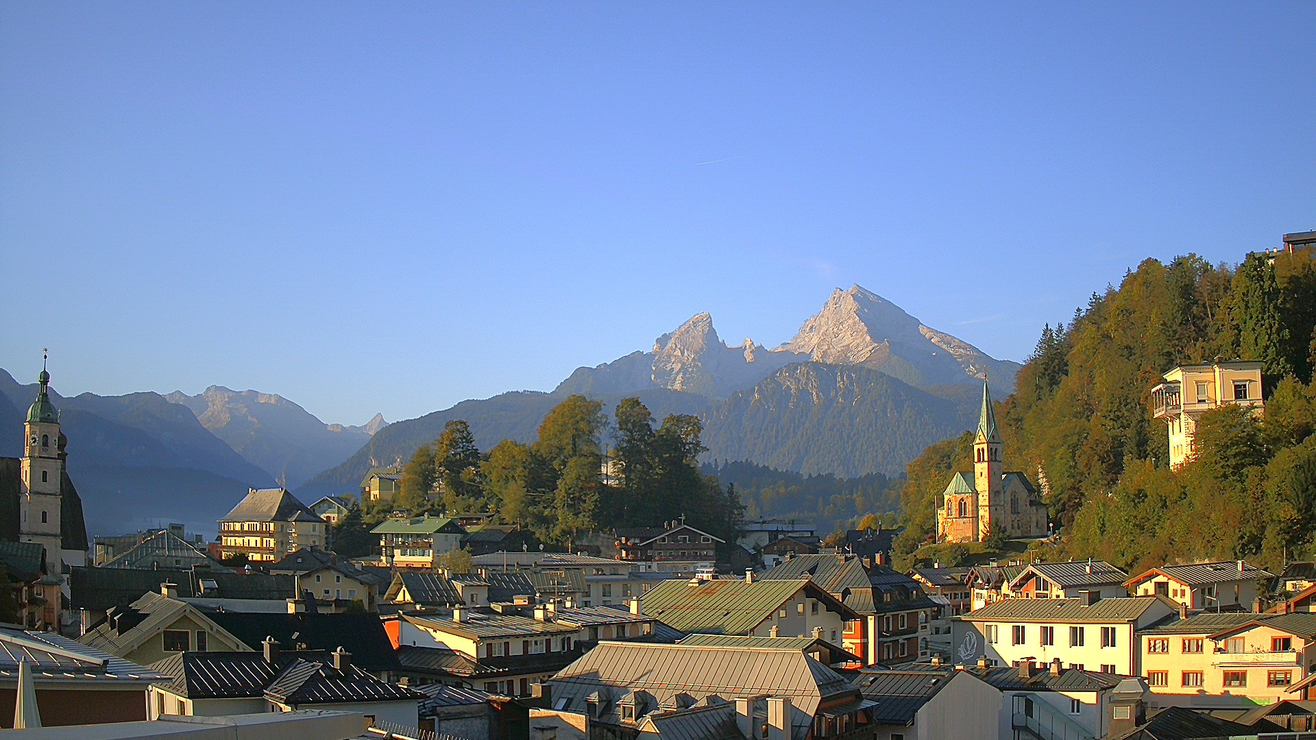 Archiv Foto Webcam Zentrum von Berchtesgaden