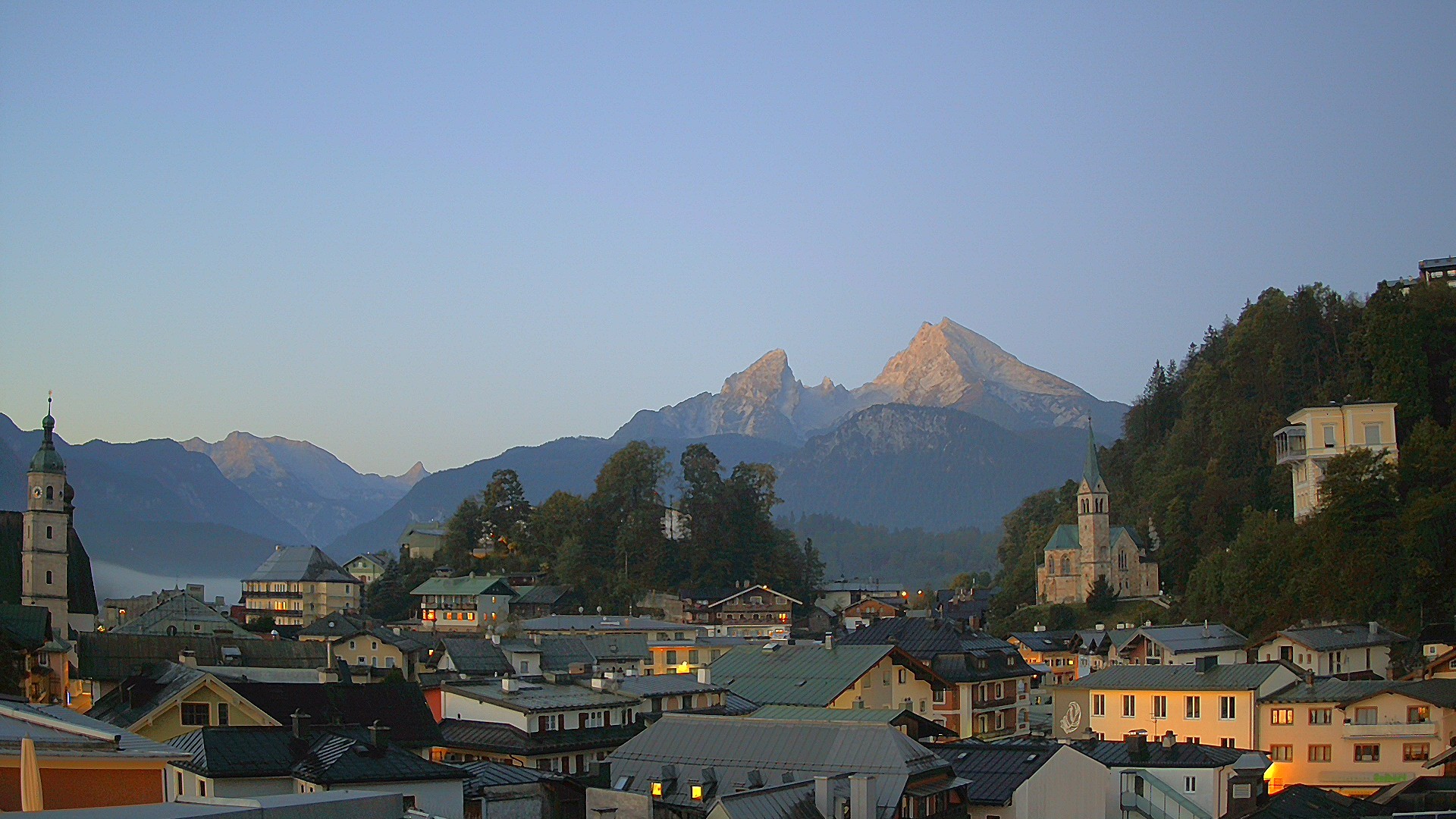 Archiv Foto Webcam Zentrum von Berchtesgaden