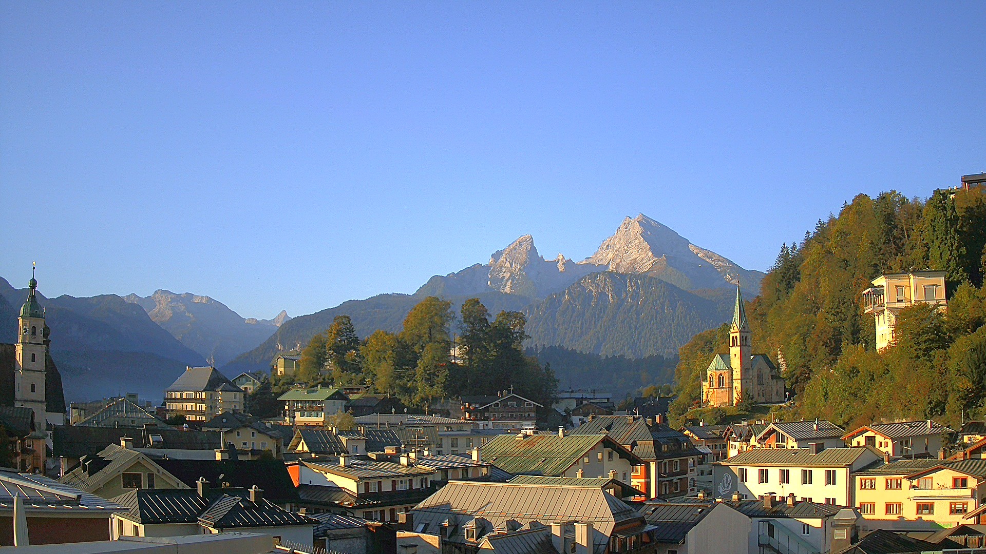 Archiv Foto Webcam Zentrum von Berchtesgaden