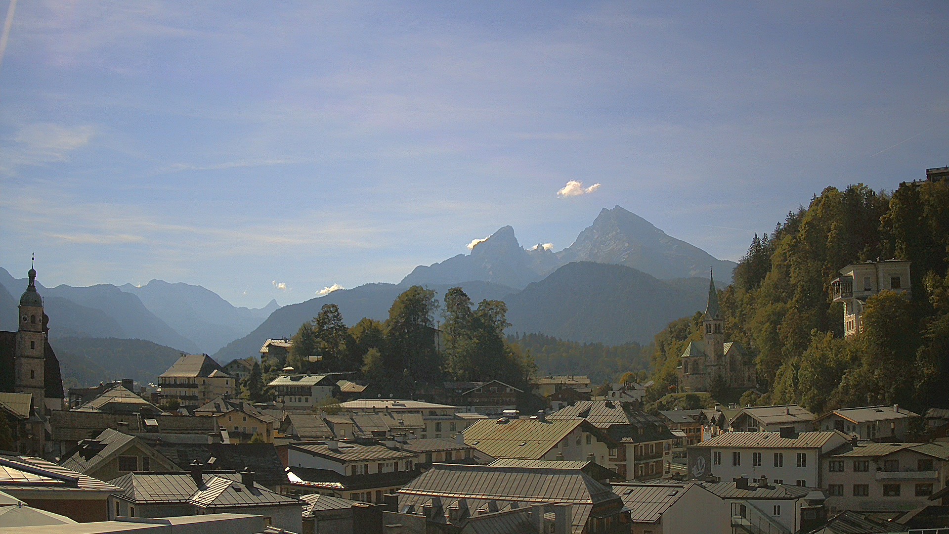Archiv Foto Webcam Zentrum von Berchtesgaden