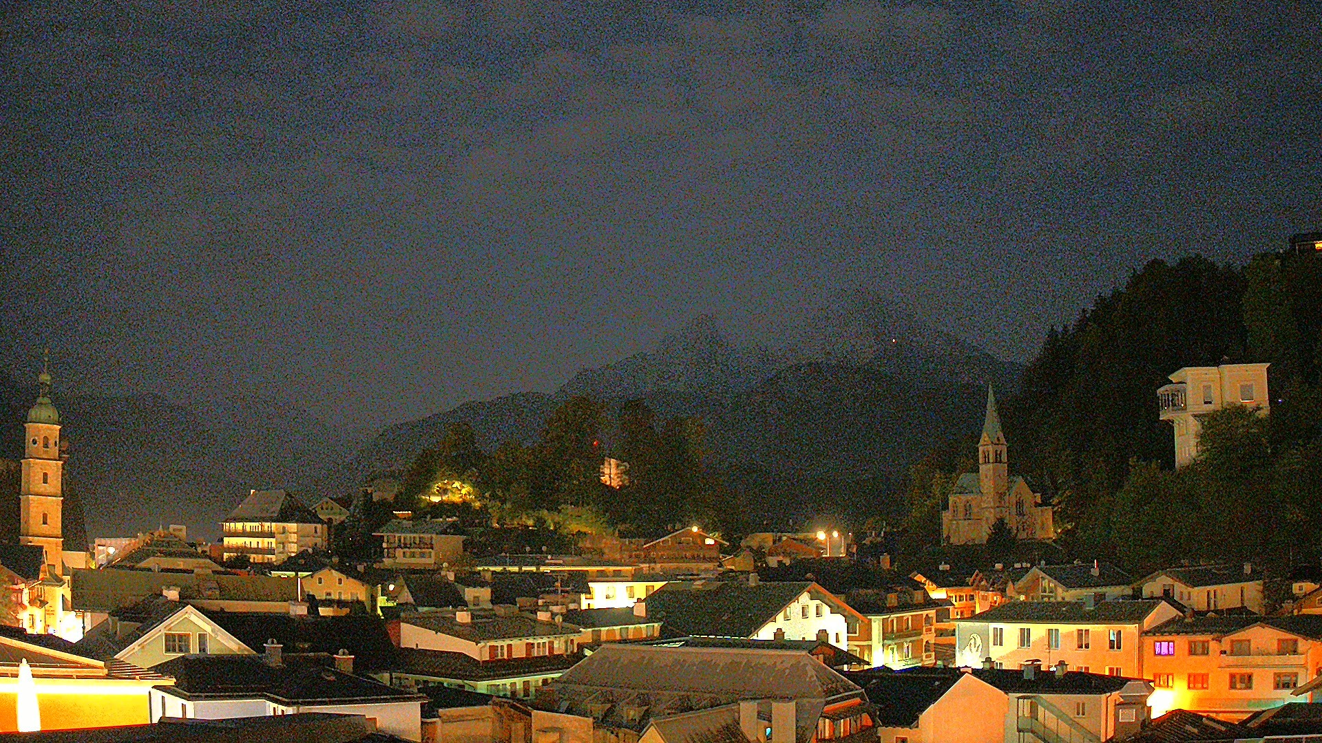 Archived image Webcam Berchtesgaden - City Centre