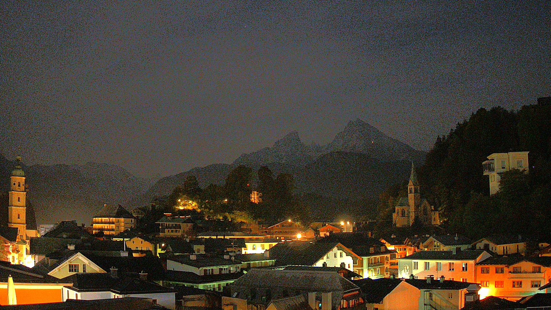 Archived image Webcam Berchtesgaden - City Centre