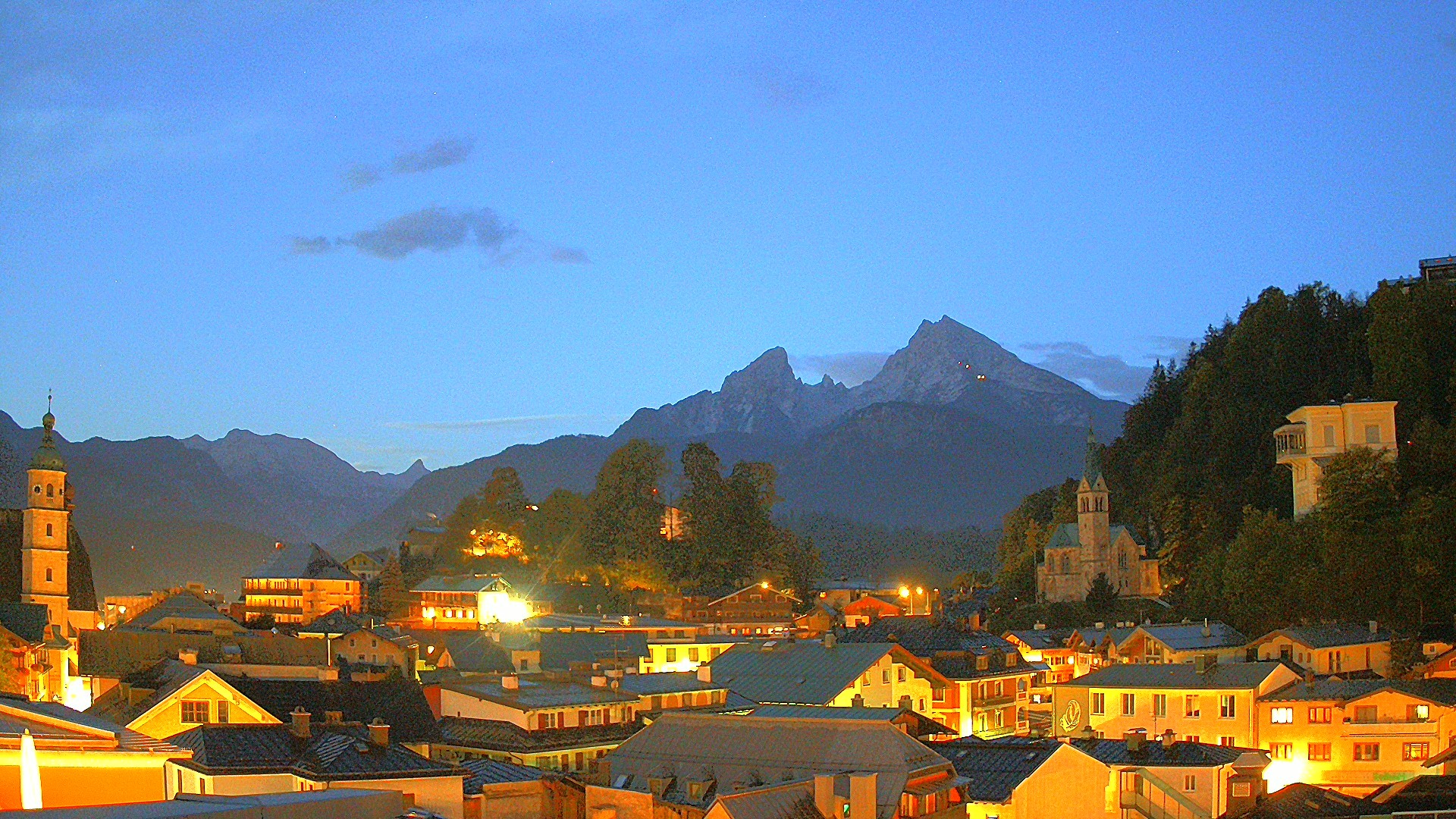 Archiv Foto Webcam Zentrum von Berchtesgaden