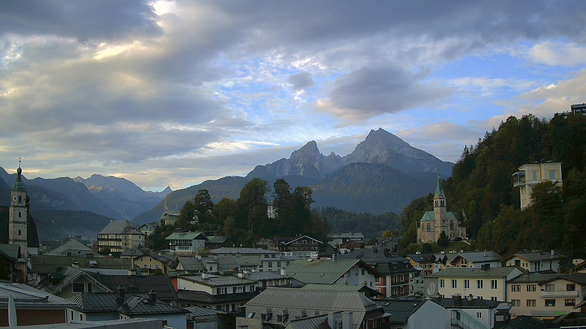 Archiv Foto Webcam Zentrum von Berchtesgaden