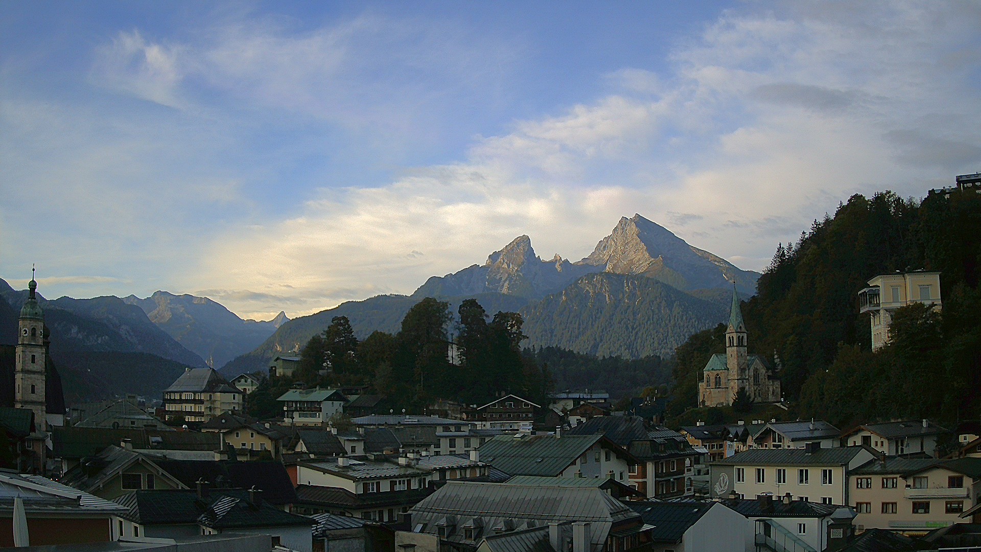 Archiv Foto Webcam Zentrum von Berchtesgaden