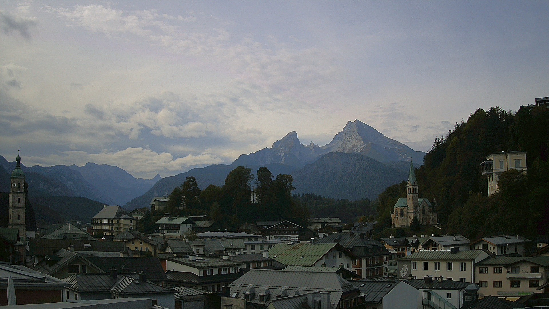 Archiv Foto Webcam Zentrum von Berchtesgaden
