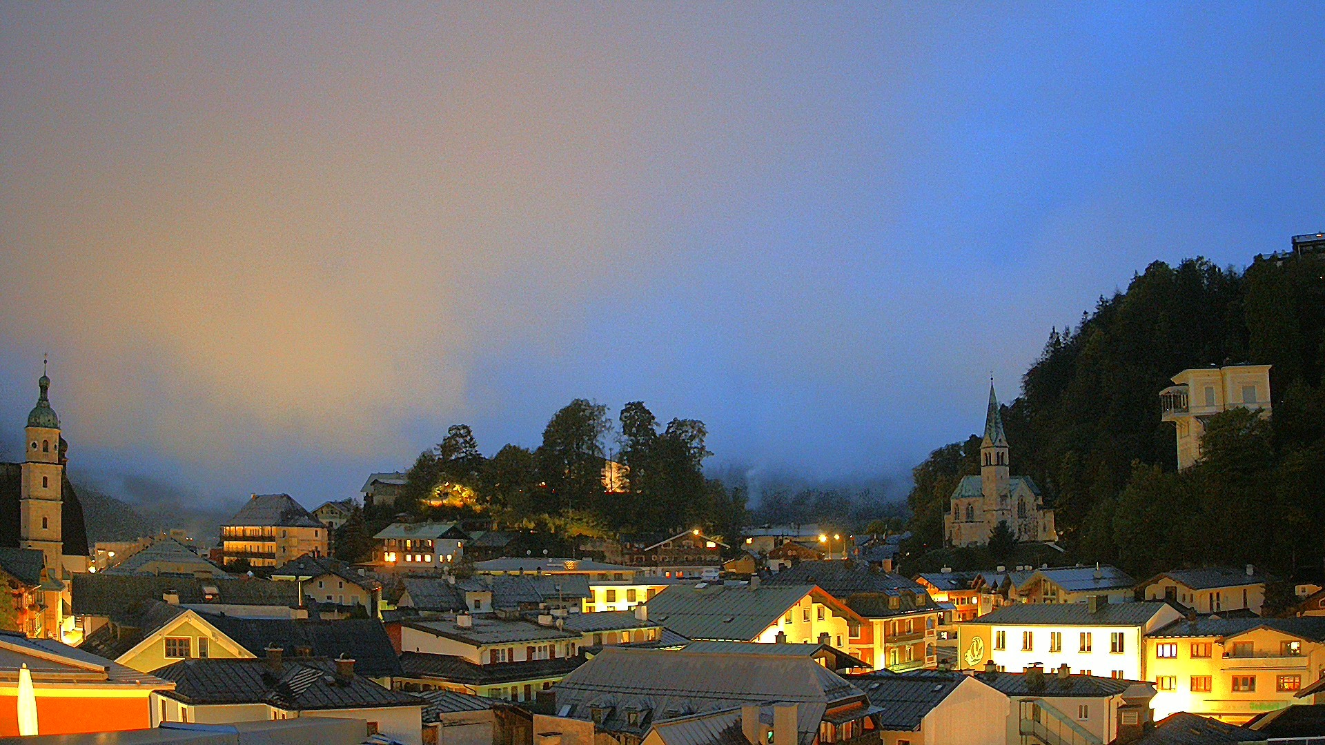 Archiv Foto Webcam Zentrum von Berchtesgaden