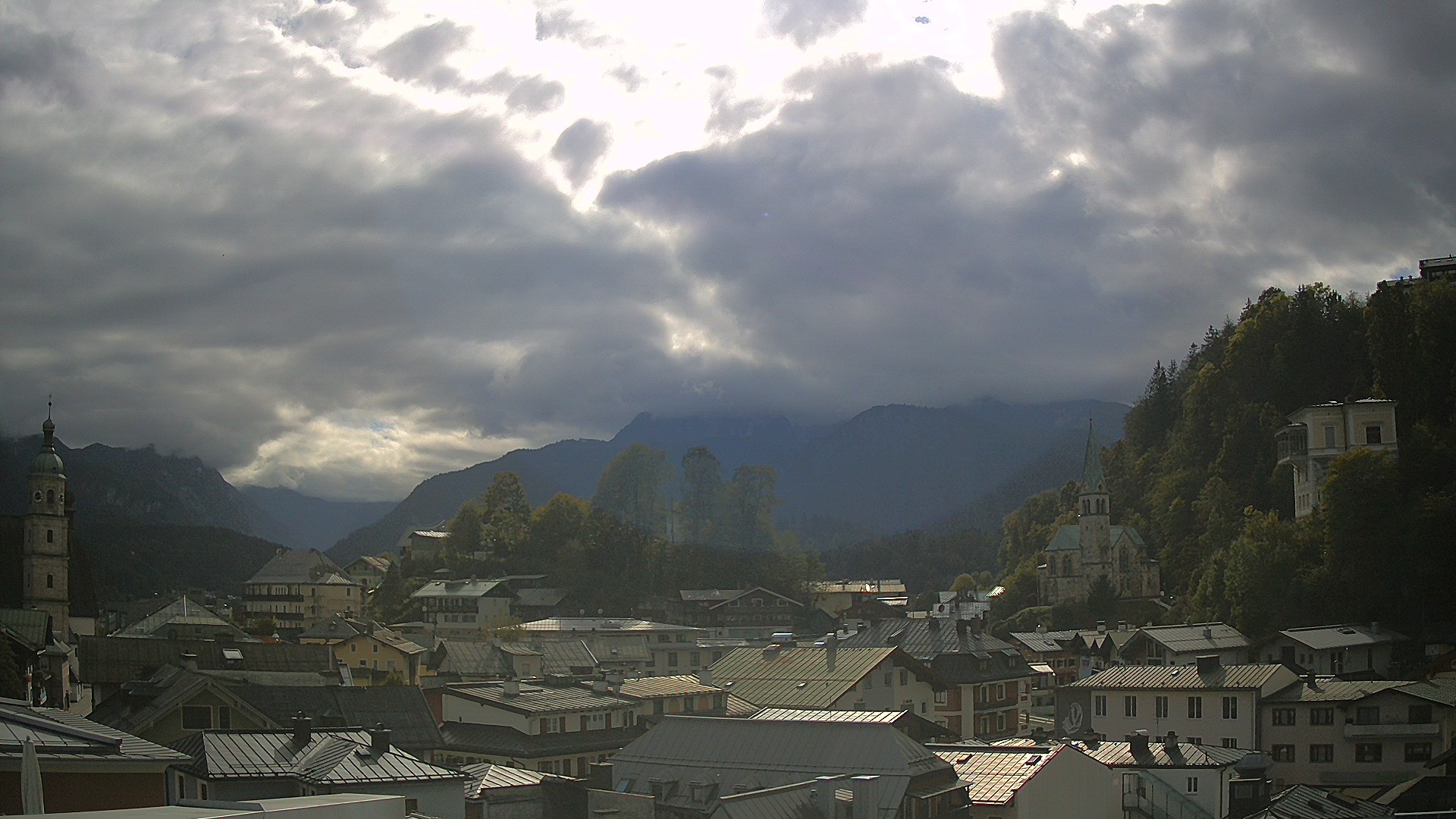 Archiv Foto Webcam Zentrum von Berchtesgaden