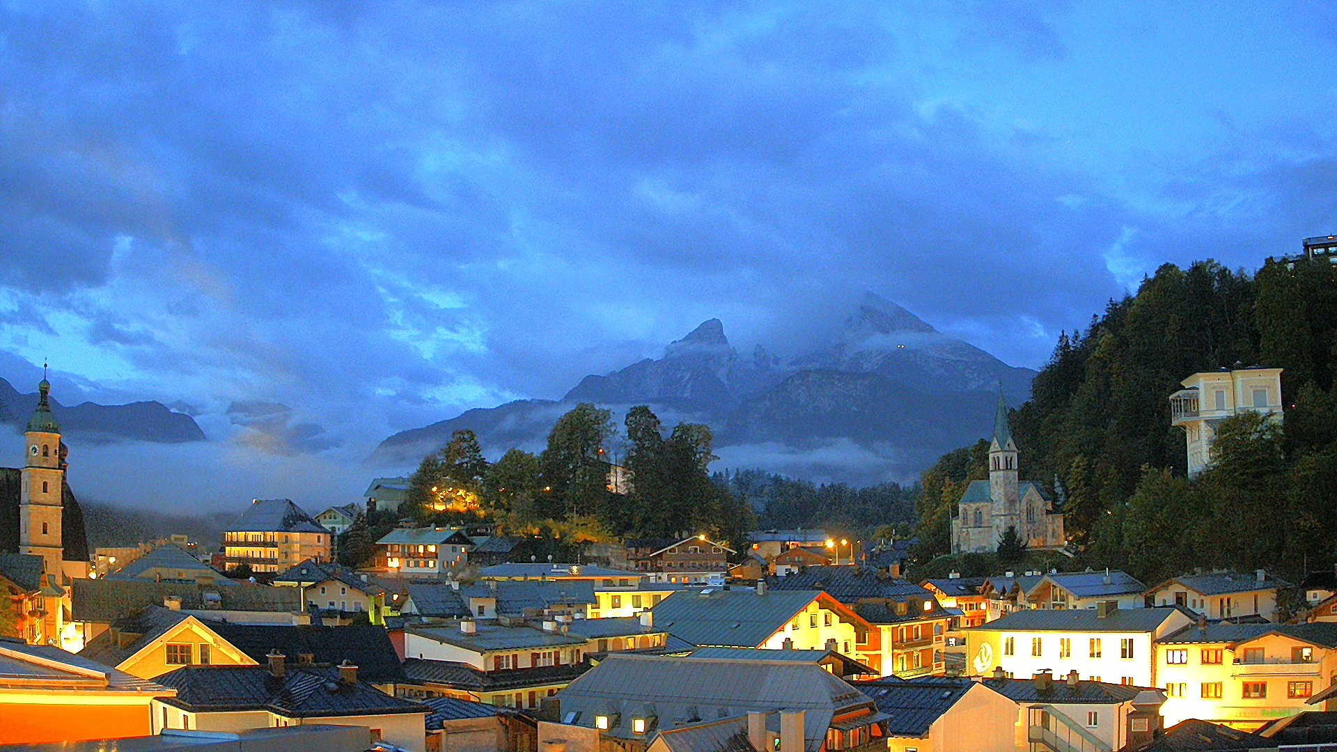 Archiv Foto Webcam Zentrum von Berchtesgaden