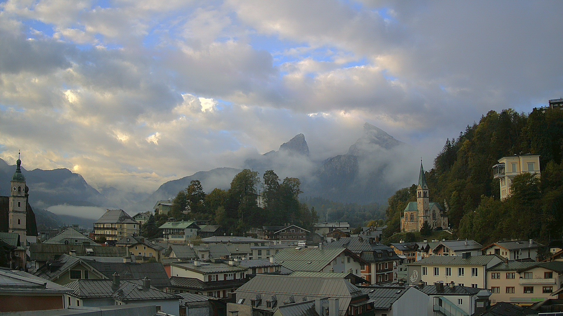 Archiv Foto Webcam Zentrum von Berchtesgaden