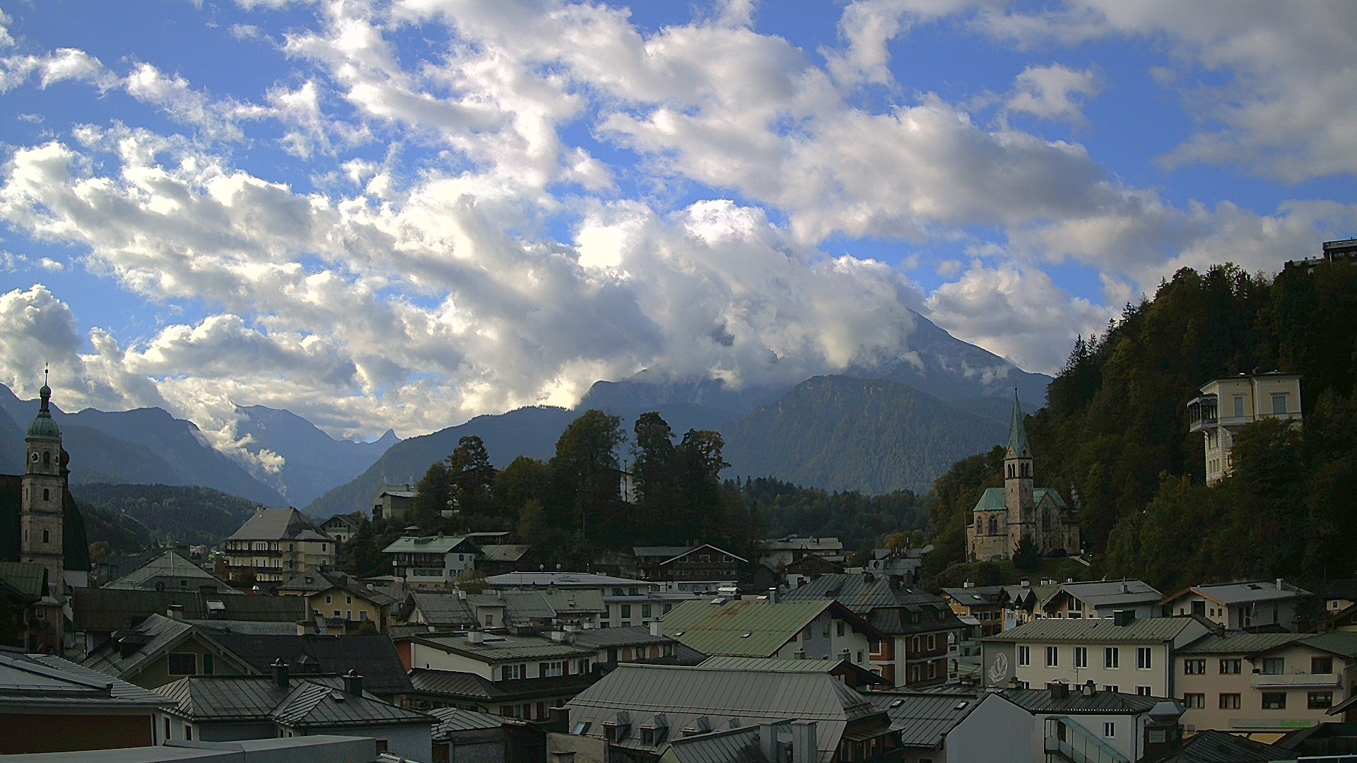 Archiv Foto Webcam Zentrum von Berchtesgaden